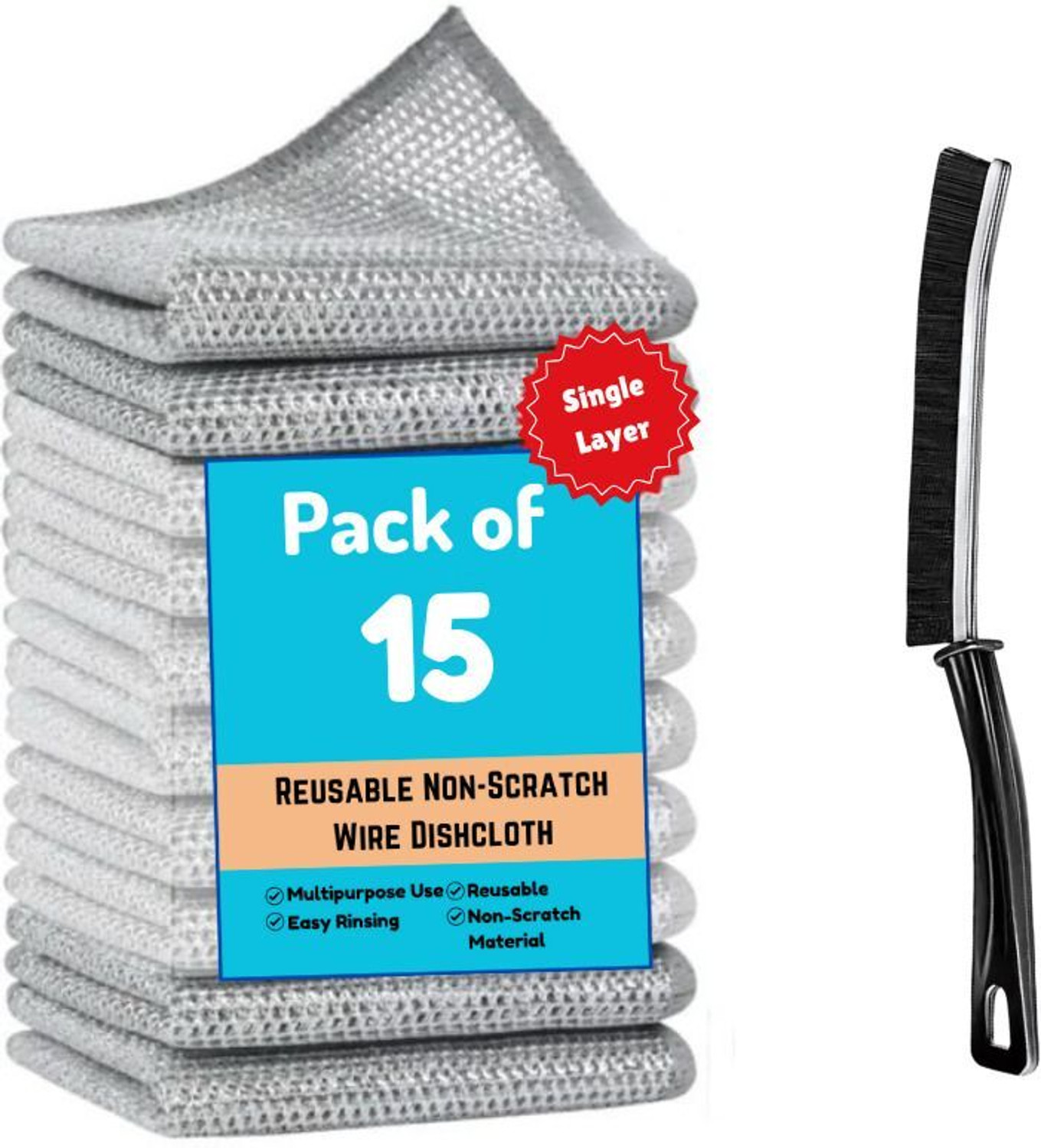 Image of MIXCO Wet and Dry Nylon Cleaning Cloth