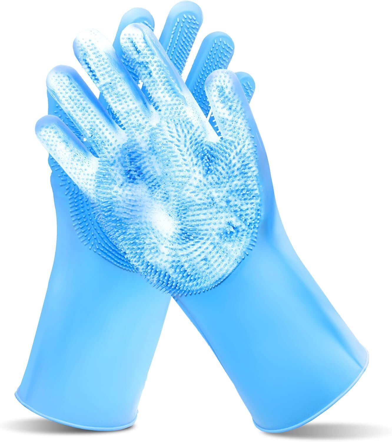 Image of Flipkart SmartBuy Magic Silicone Hand Gloves for Kitchen Dishwashing &Pet,Kitchen,Car,Bathroom Wet and Dry Glove