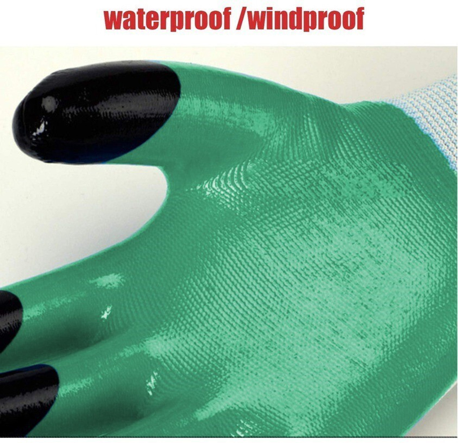 Image of RBGIIT Women Hand Gloves for Dishwashing Gardening Industrial Agricultural Carwash Wet and Dry Disposable Glove Set