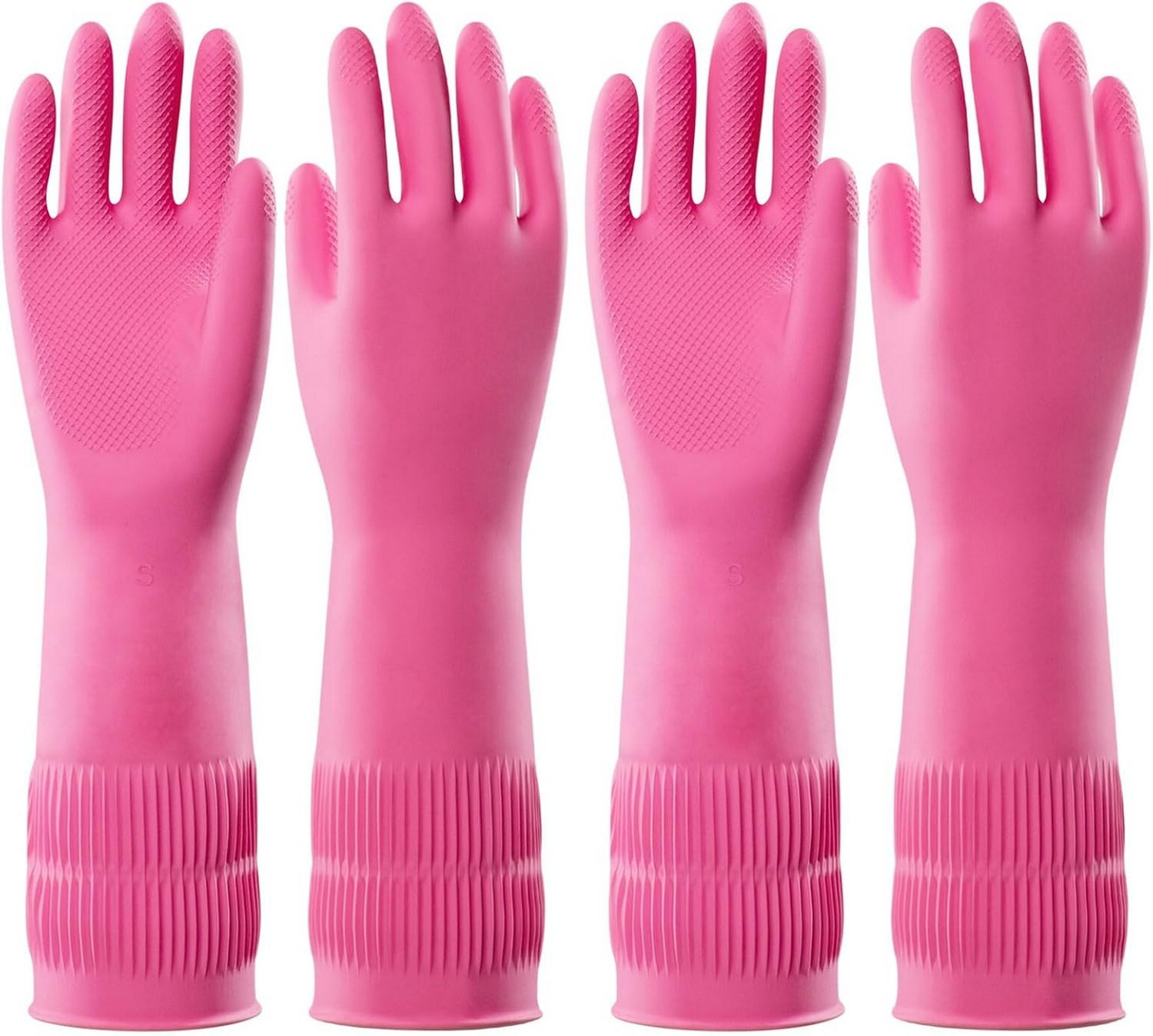 Image of RBSOCK Long Slevee Cement Factory Labour Worker Garage Garbdge Water S-15 Rubber Safety Gloves