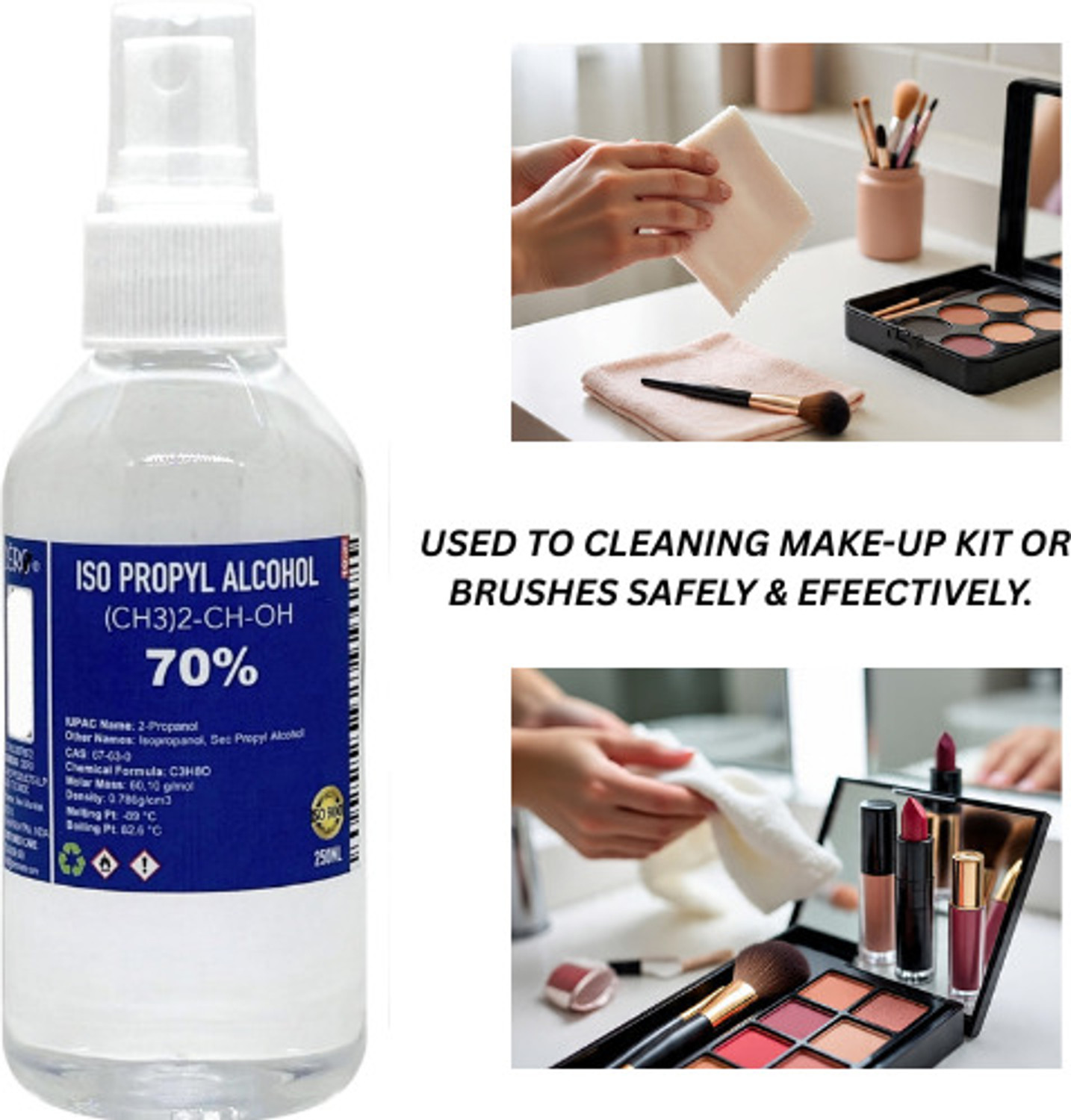 Image of CERO ISOPROPYL ALCOHOL 70% Pure for cleaning (250ml) for Computers, Laptops, Mobiles