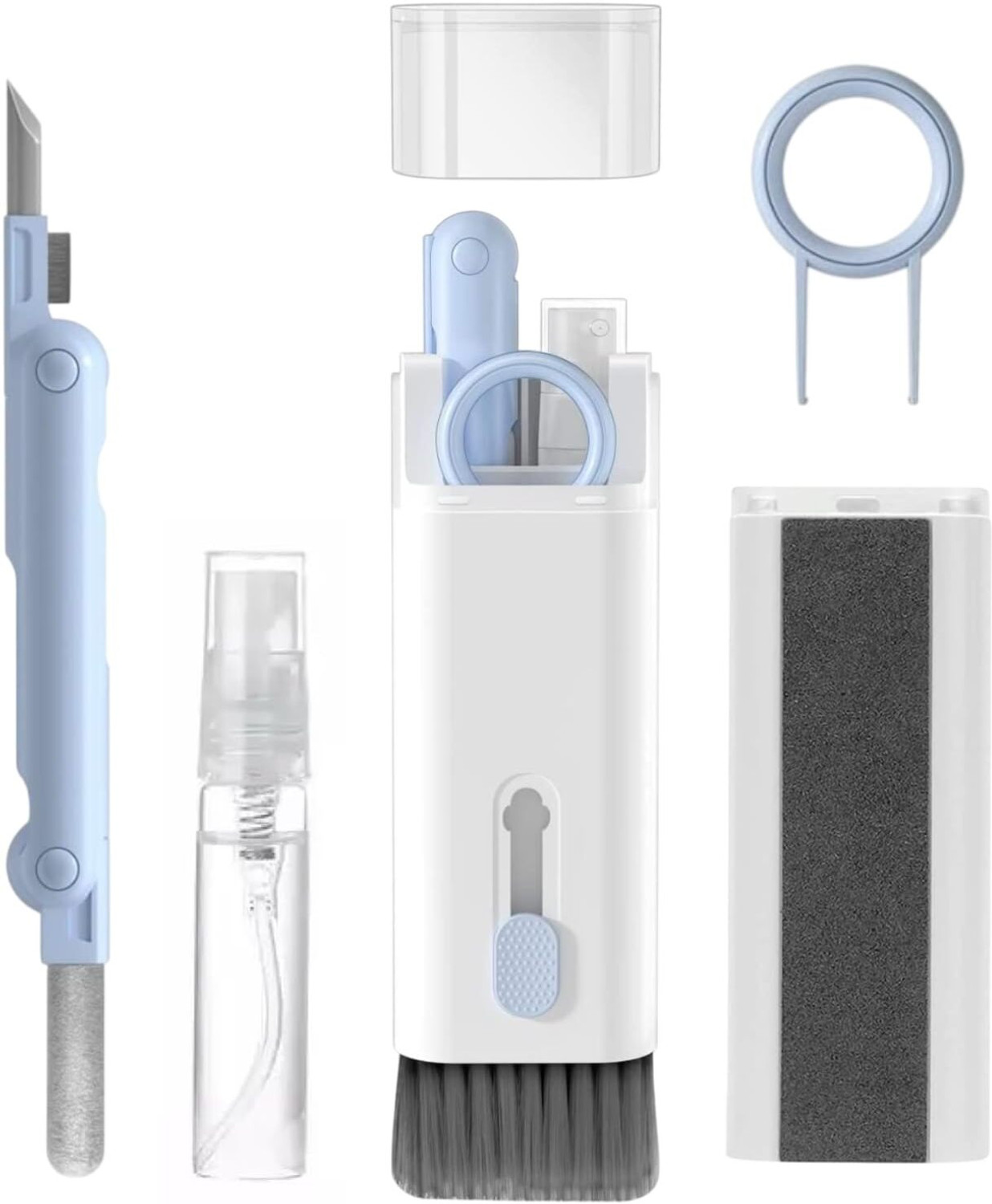 Image of yorten 7in1 Electronic Cleaner multifunctional tool set device spotless&well-maintained Electrical Cleaning Spray