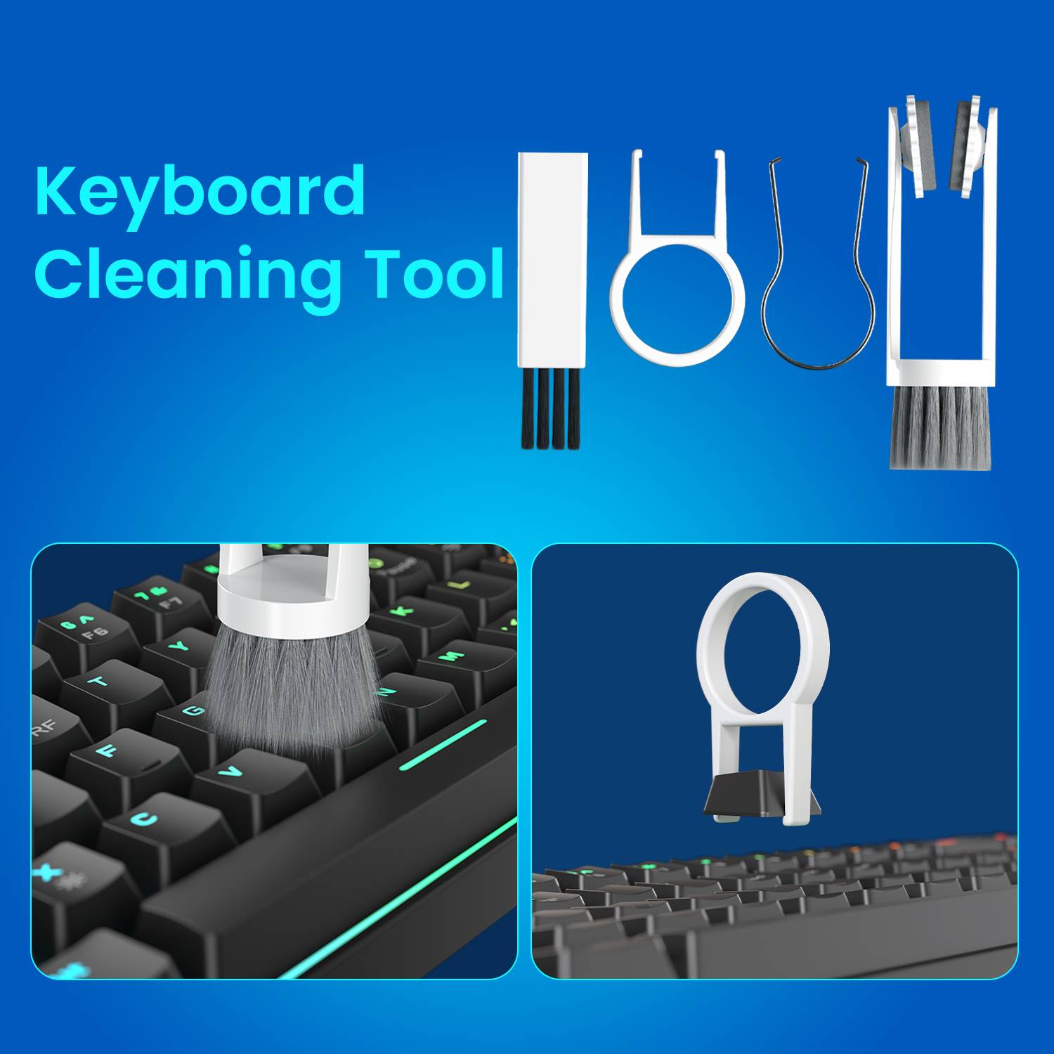 Portronics Clean One 16 in 1 Multipurpose Cleaning Kit - Image 2
