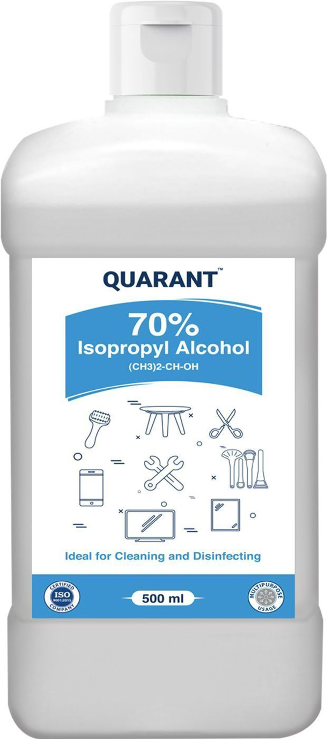 Image of QUARANT 70% Isopropyl Alcohol (IPA) for Cleaning, Rubbing & Disinfecting for Computers