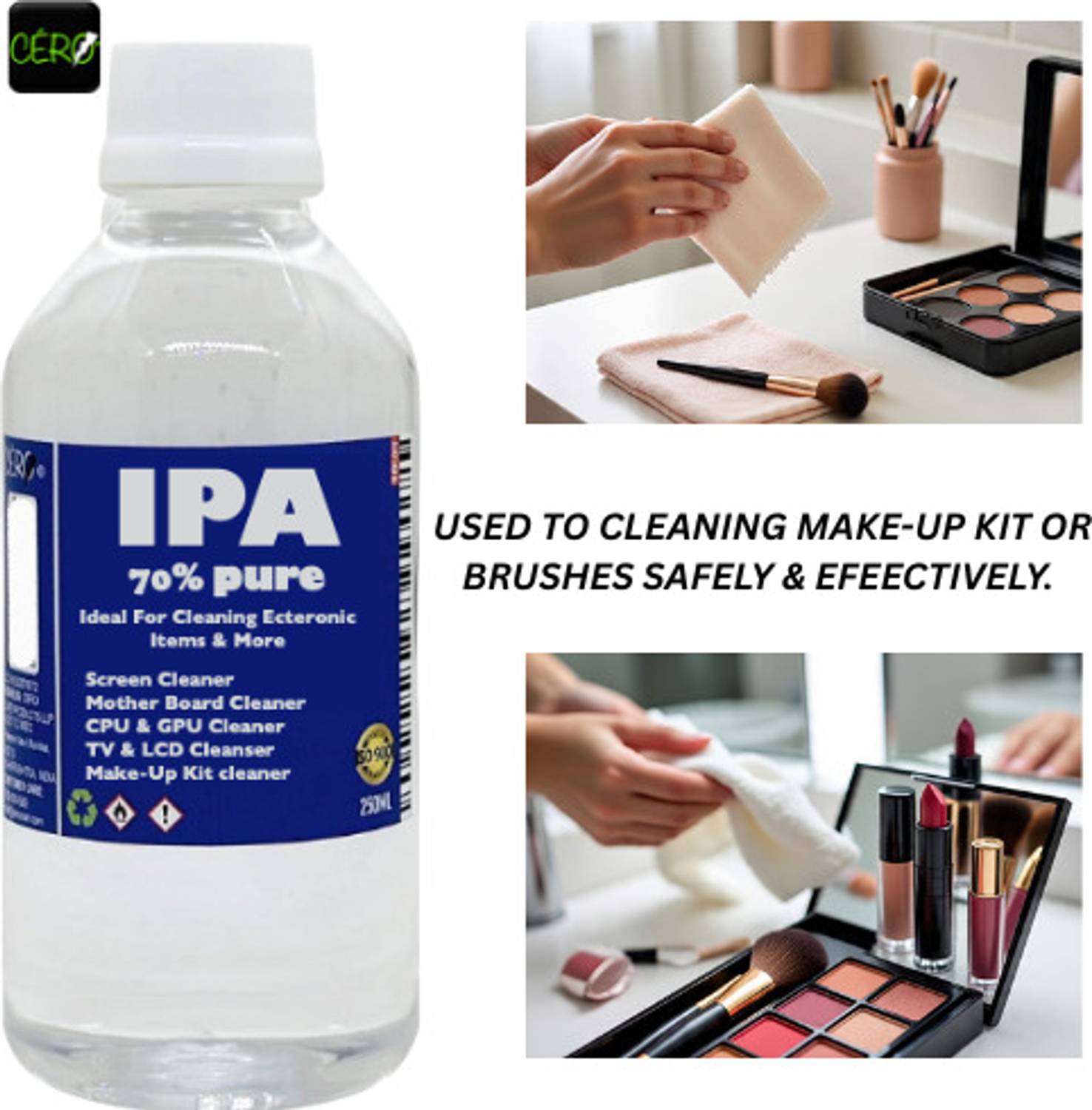 CERO 70% Pure IPA 250ml for Electronic Parts - Image 3