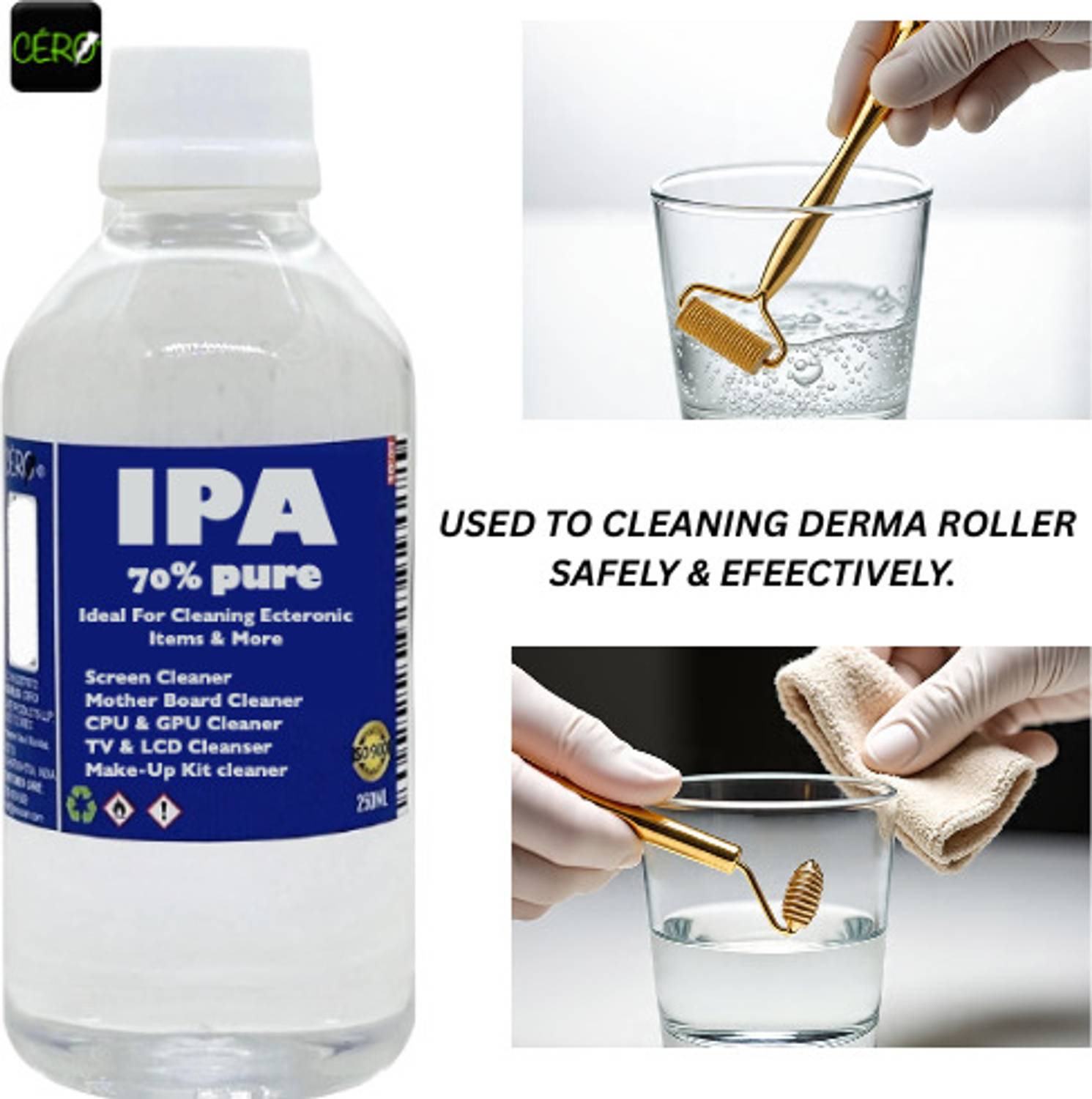 CERO 70% Pure IPA 250ml for Electronic Parts - Image 5