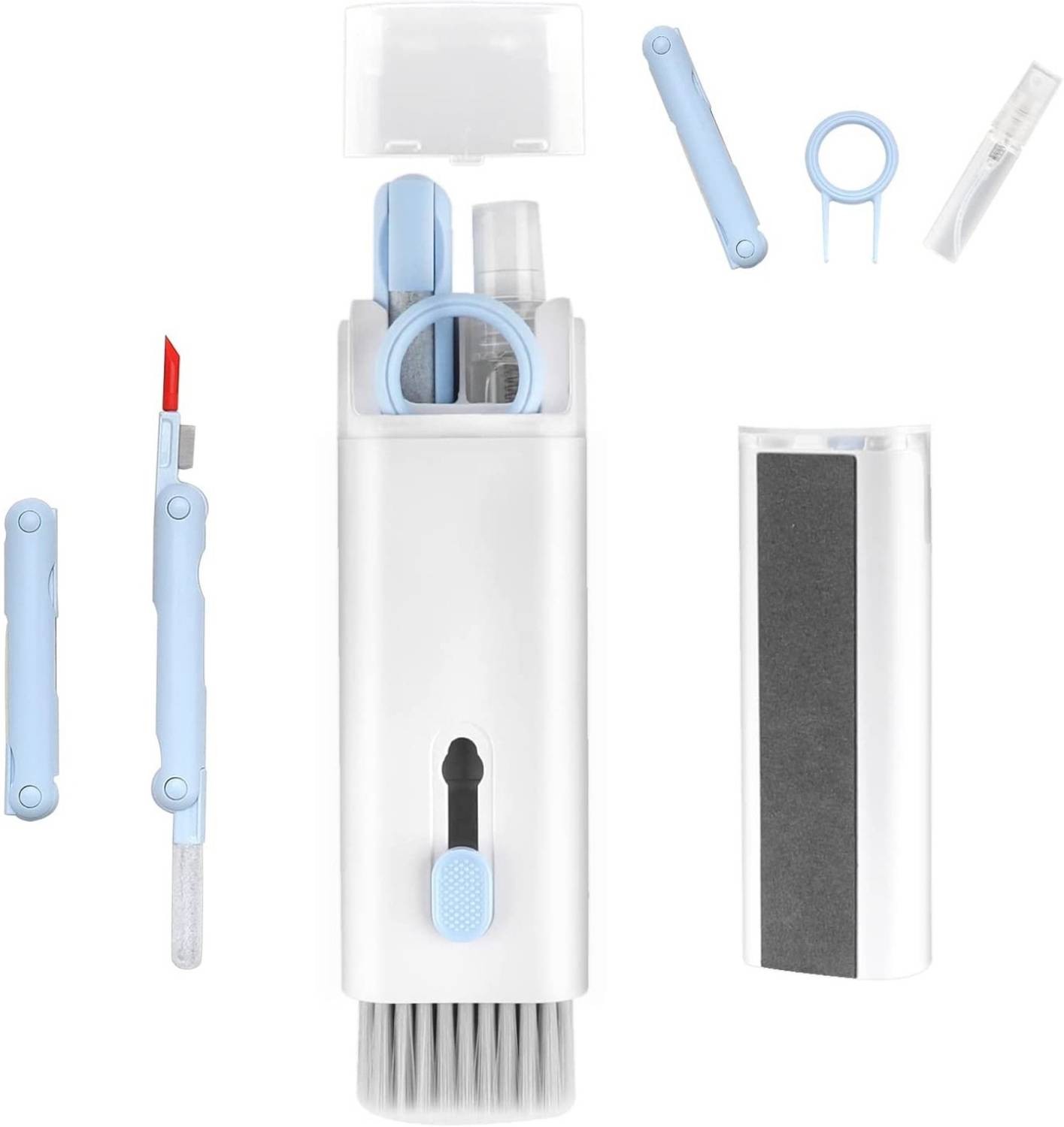 VYOMA 7-in-1 Electronic Cleaning Kit for Laptop, Keyboard, Earbuds & AirPods Pro for Laptops, Computers, Mobiles, Gaming