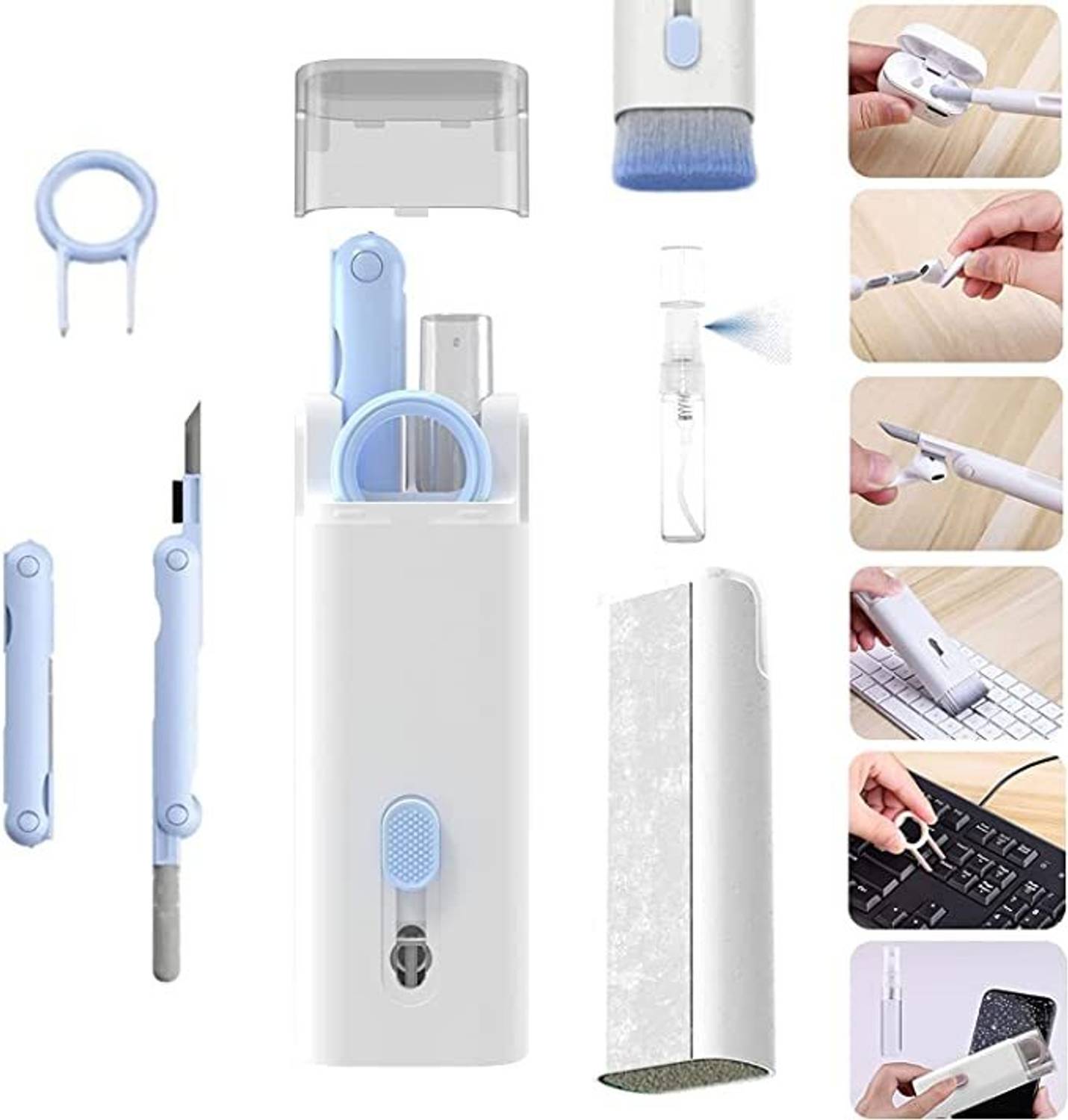 new sparsh Parini 7 in 1 Electronics Cleaning Tool for Computers, Laptops, Mobiles for Computers, Laptops, Gaming, Mobiles