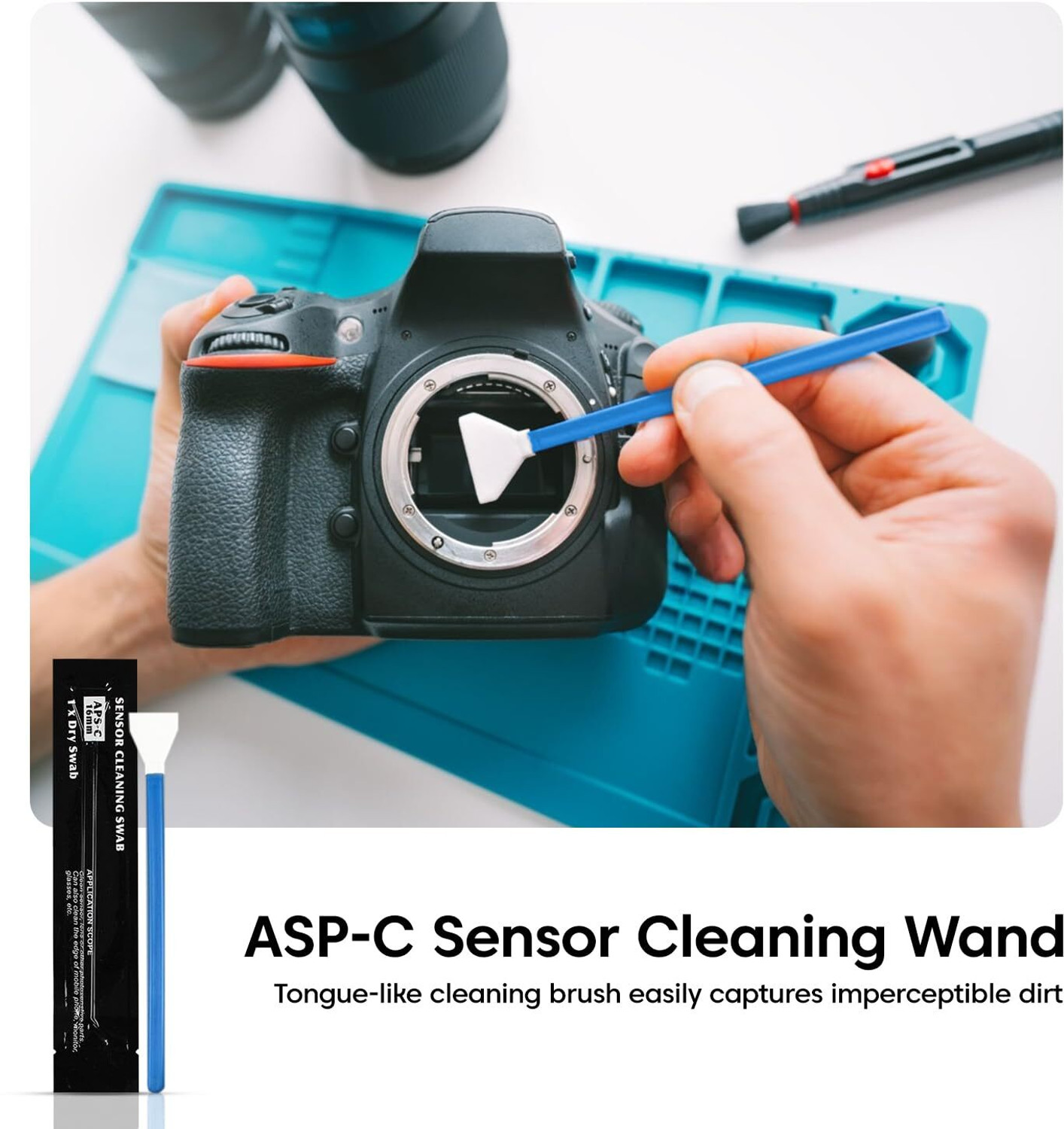 Image of sounce 8-in-1 Camera Cleaning Kit for DSLR, Mirrorless & Screens for Computers, Gaming, Laptops, Mobiles