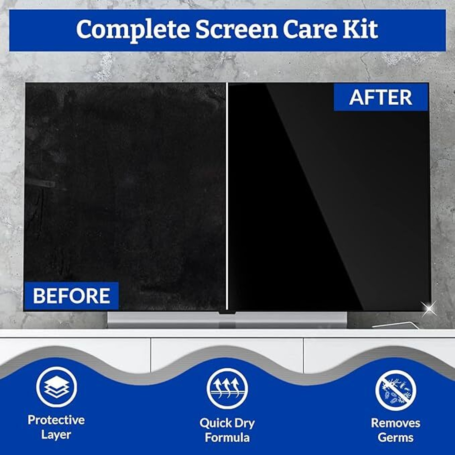 Image of SANEHA Cleaning Gel for Mobile, Laptop, Computer & iPad Screens - Pack of 4 x 100ml for Laptops, Computers