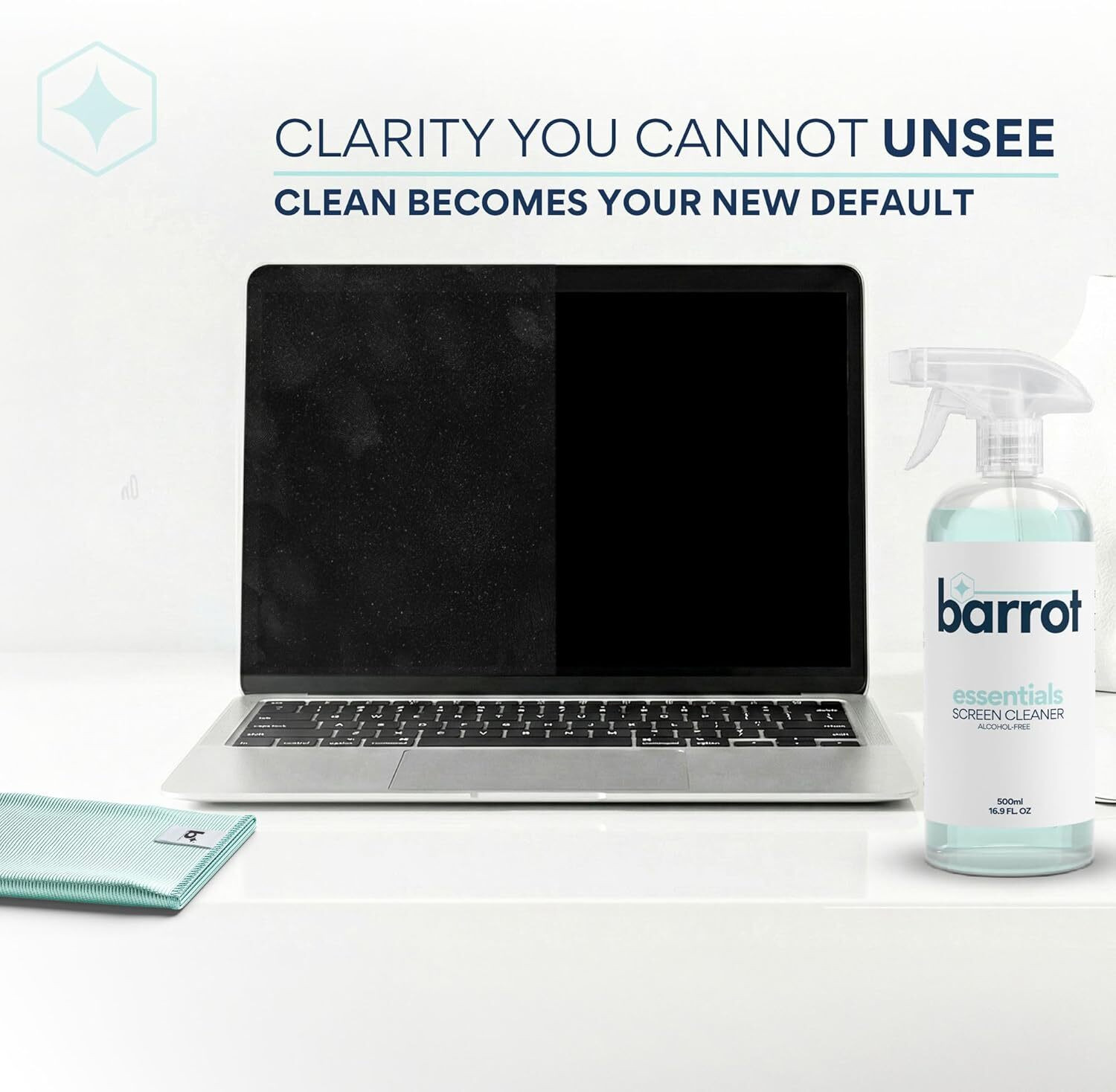 Image of BARROT TV & Laptop Screen Cleaner Kit (500ml) for Laptops, Computers
