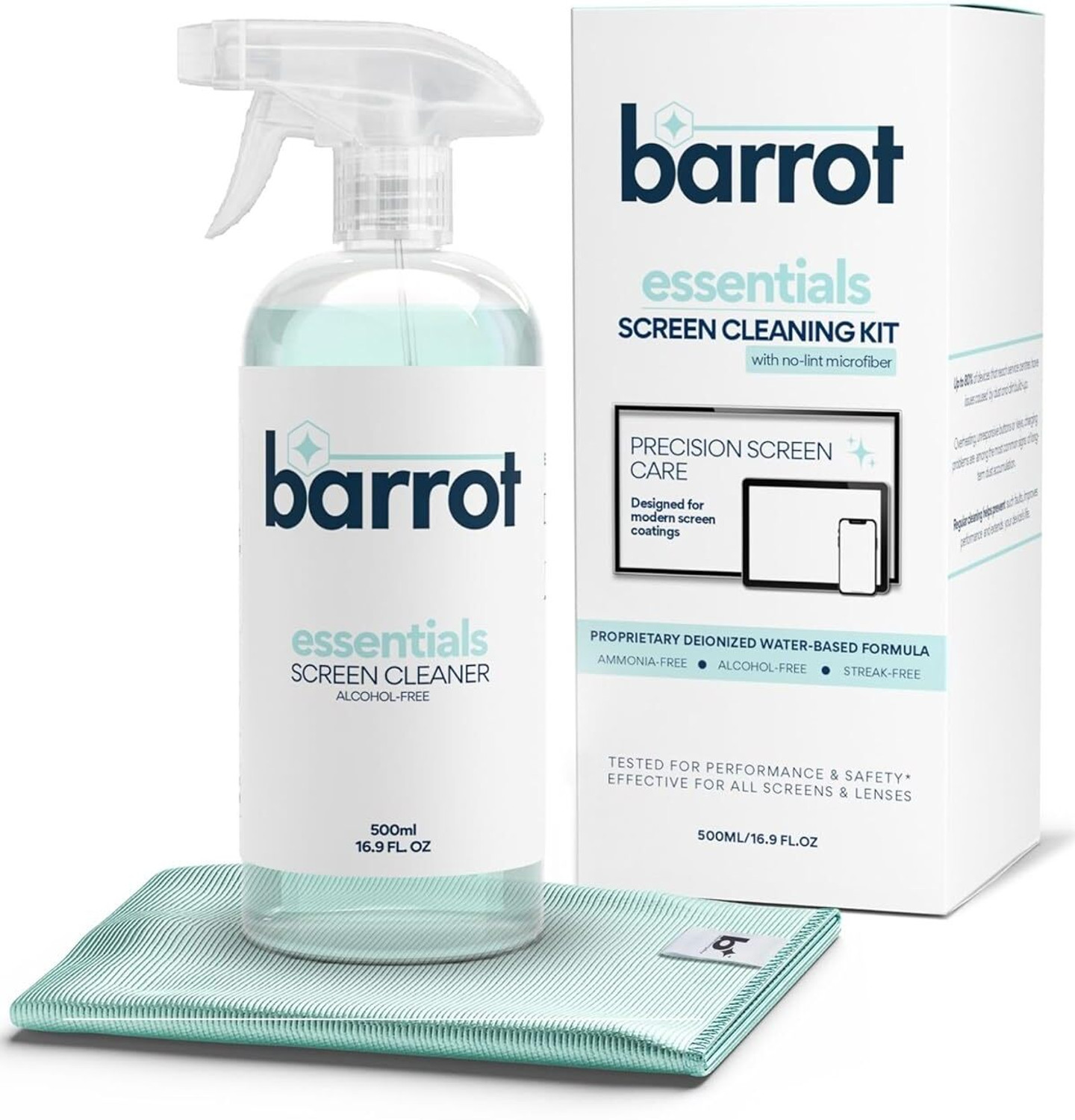 Image of BARROT TV & Laptop Screen Cleaner Kit (500ml) for Laptops, Computers