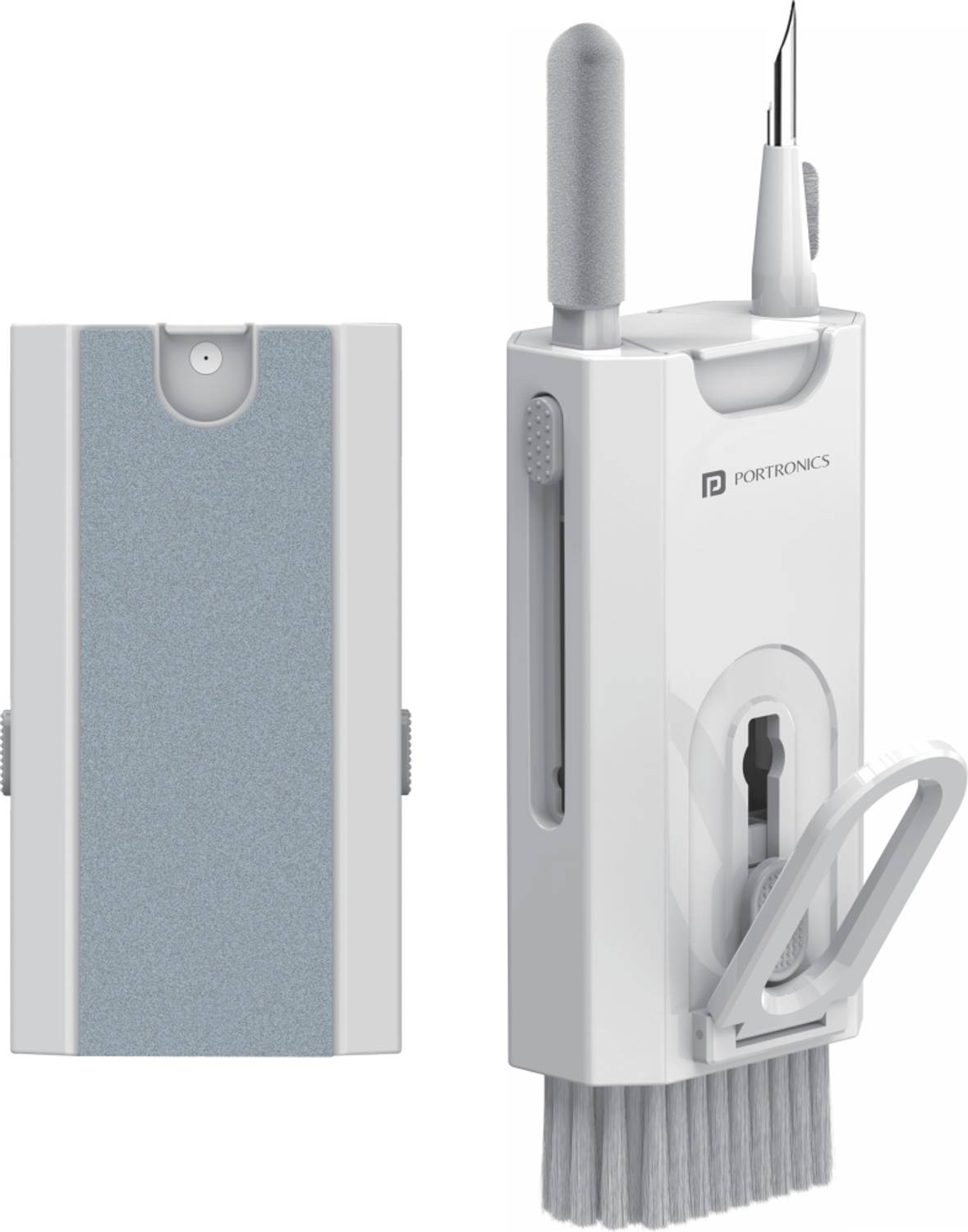 Portronics Clean M Multifunctional 8 IN 1 Cleaning Kit with Mobile