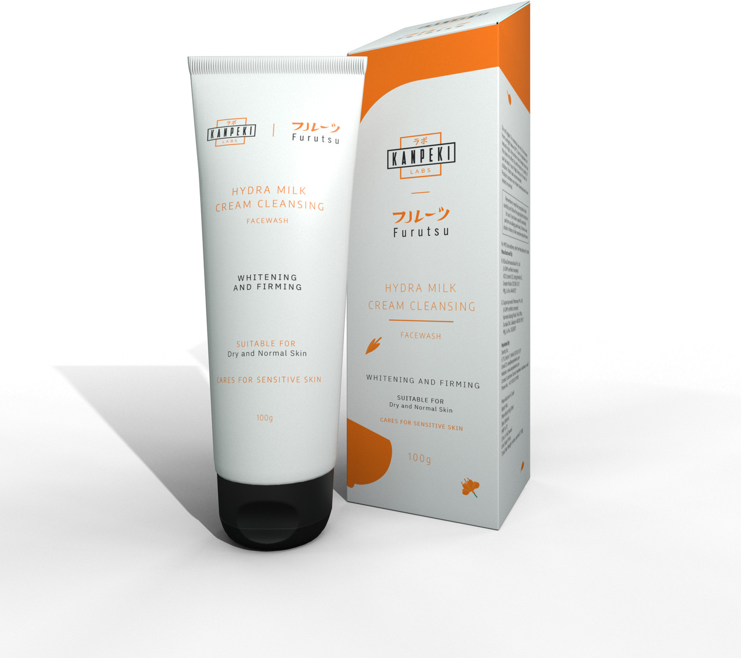 Image of Kanpeki Labs Furustu Hydra Milk Cleansing for Brighten Skin Face Wash