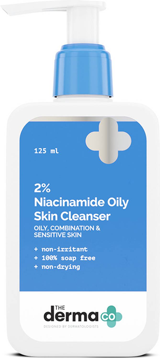 The Derma Co 2% Niacinamide Oily Skin Cleanser 125ml - Image 1