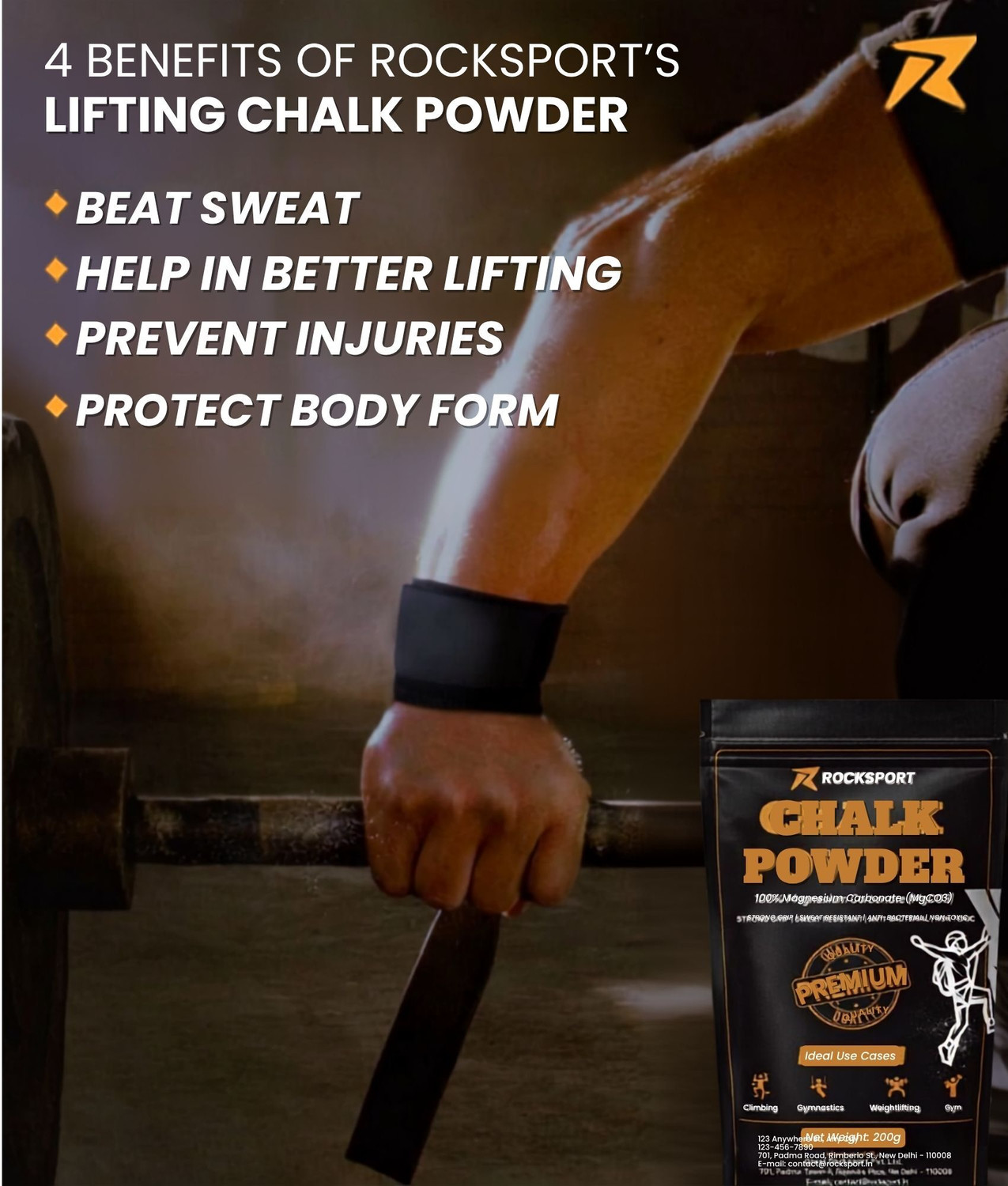 Image of Rocksport 400 g Climbing Chalk