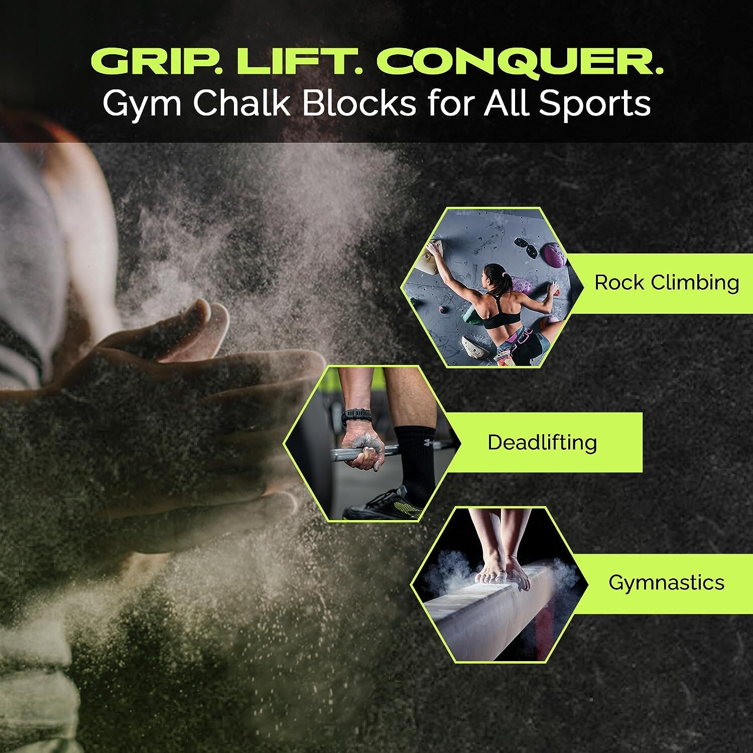 Image of VECTOR X 65 g Climbing Chalk