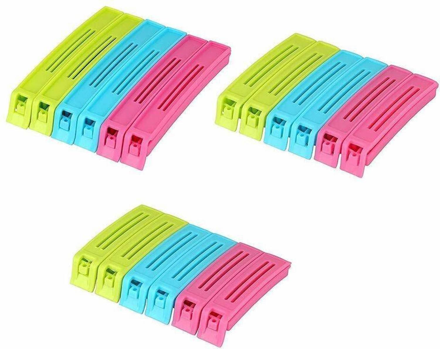 Ajod food clip Normal Plastic Plastic Food Snack Bag Pouch Clip Sealer for Keeping Food Fresh pack