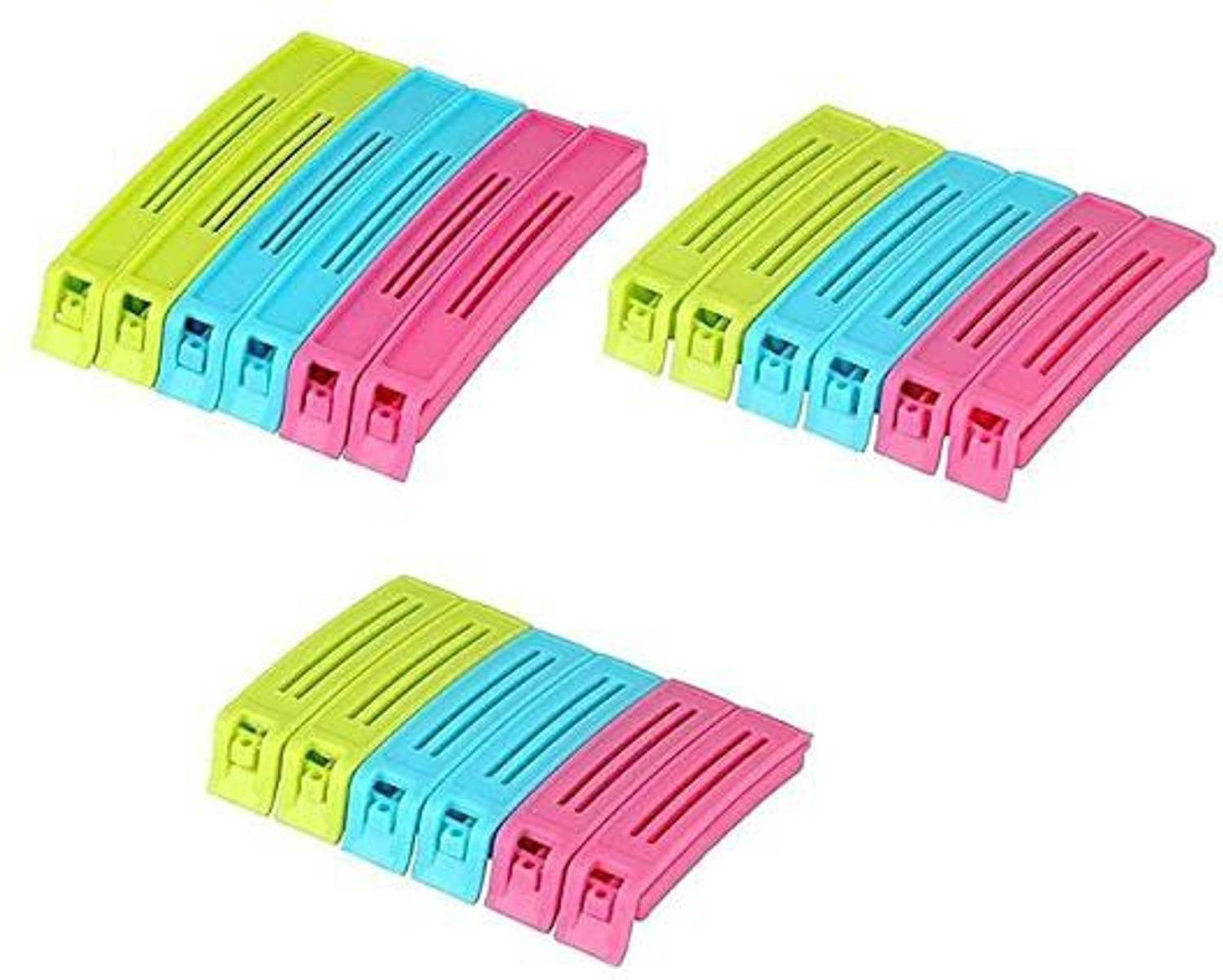 ARTH Sealing Pouch Clips small,medium,large Plastic Food clips for sealing bag