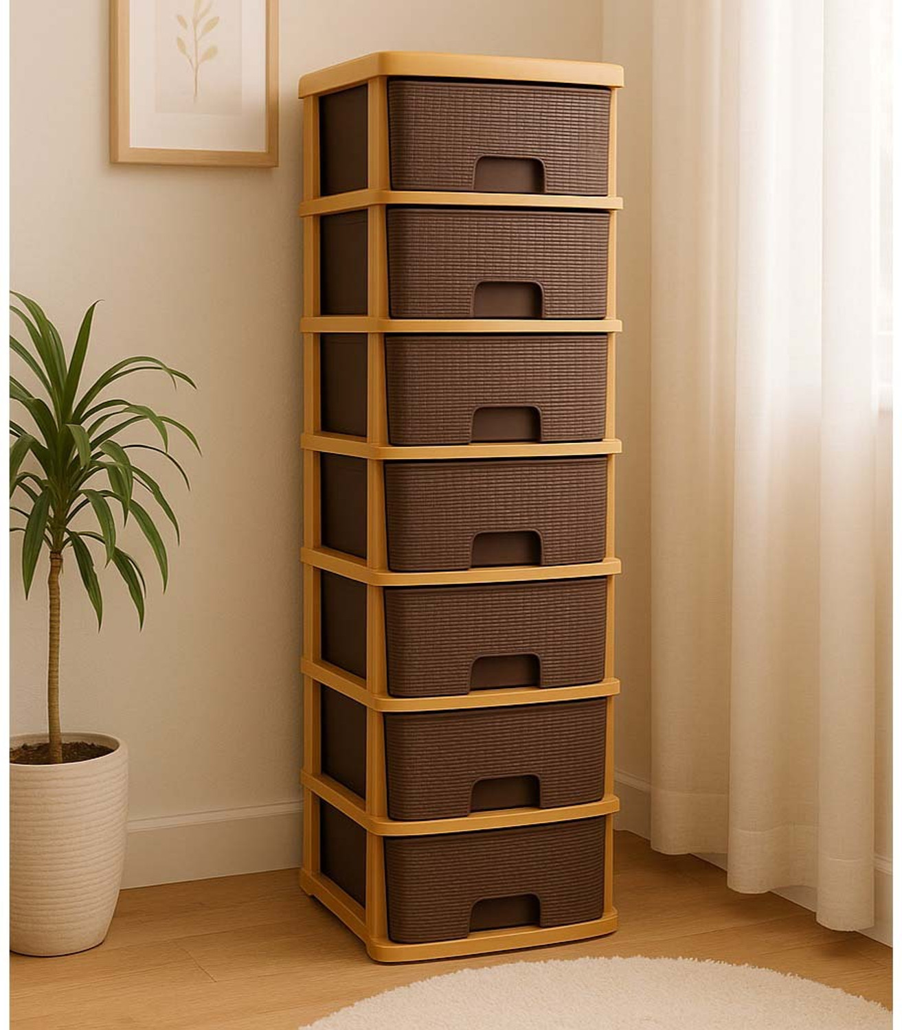 Image of MAXTID 7 Compartments Plastic PP