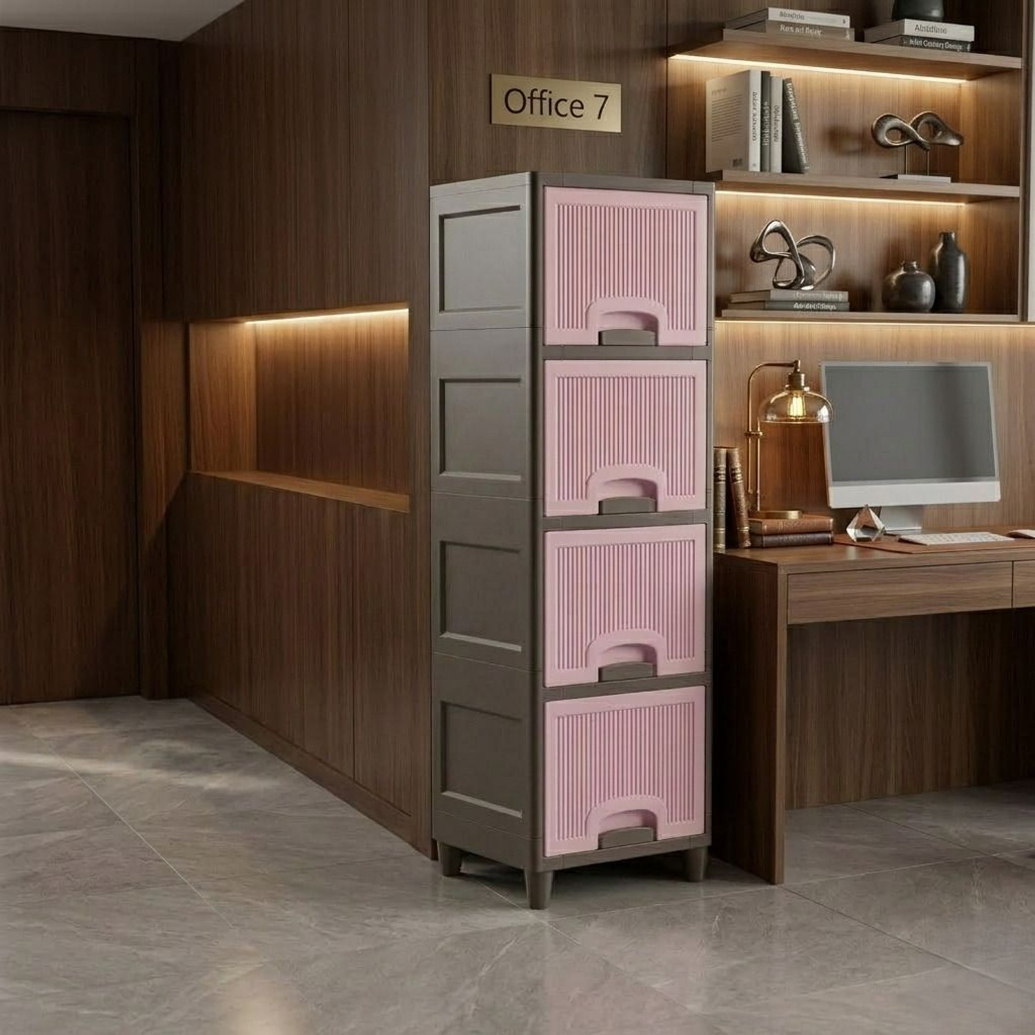 Image of MAXTID Multi Layer Cabinet Closet Useful For Bedroom or Living Room Closet Divider Closet Divider