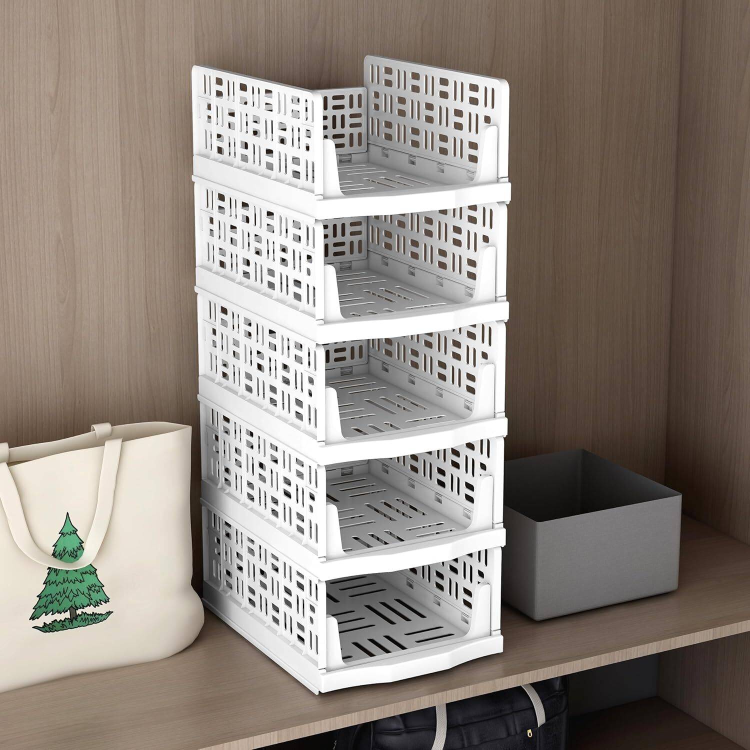 AquaDance VT-White Cloth Organizer (Pack 5) Drawer Divider