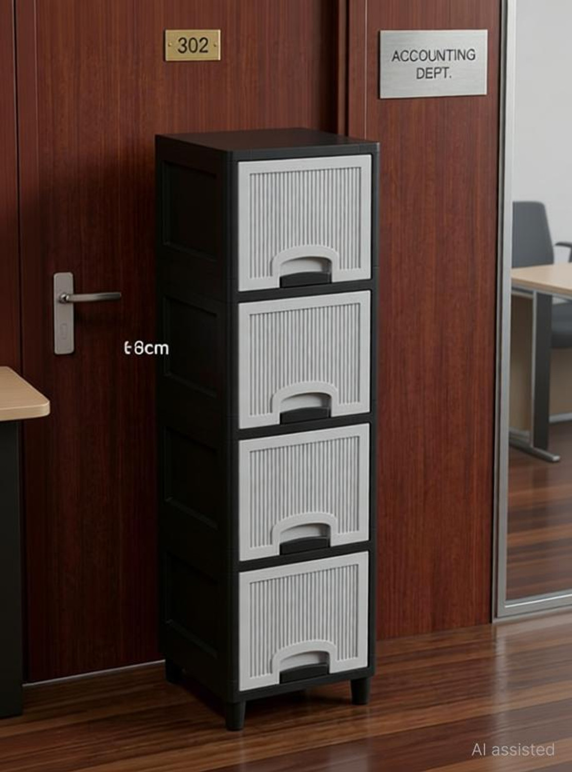 Image of MAXTID Multi-Purpose Pink Desk Storage Organizer for Office Drawer Divider