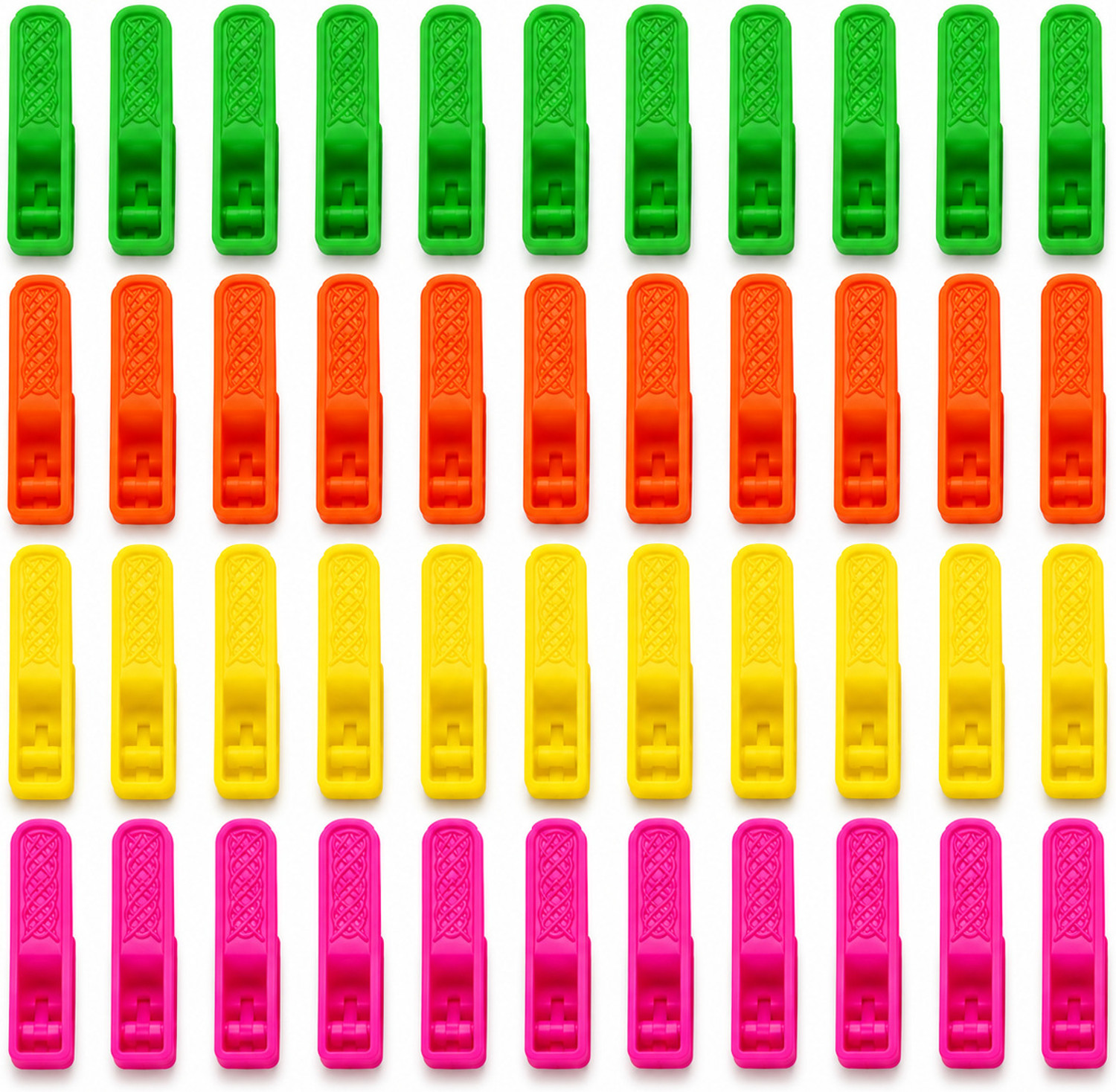Image of Somapa 72 Pcs Mix Color Plastic Cloth Hanging Clips Plastic Cloth Clips Plastic Cloth Clips
