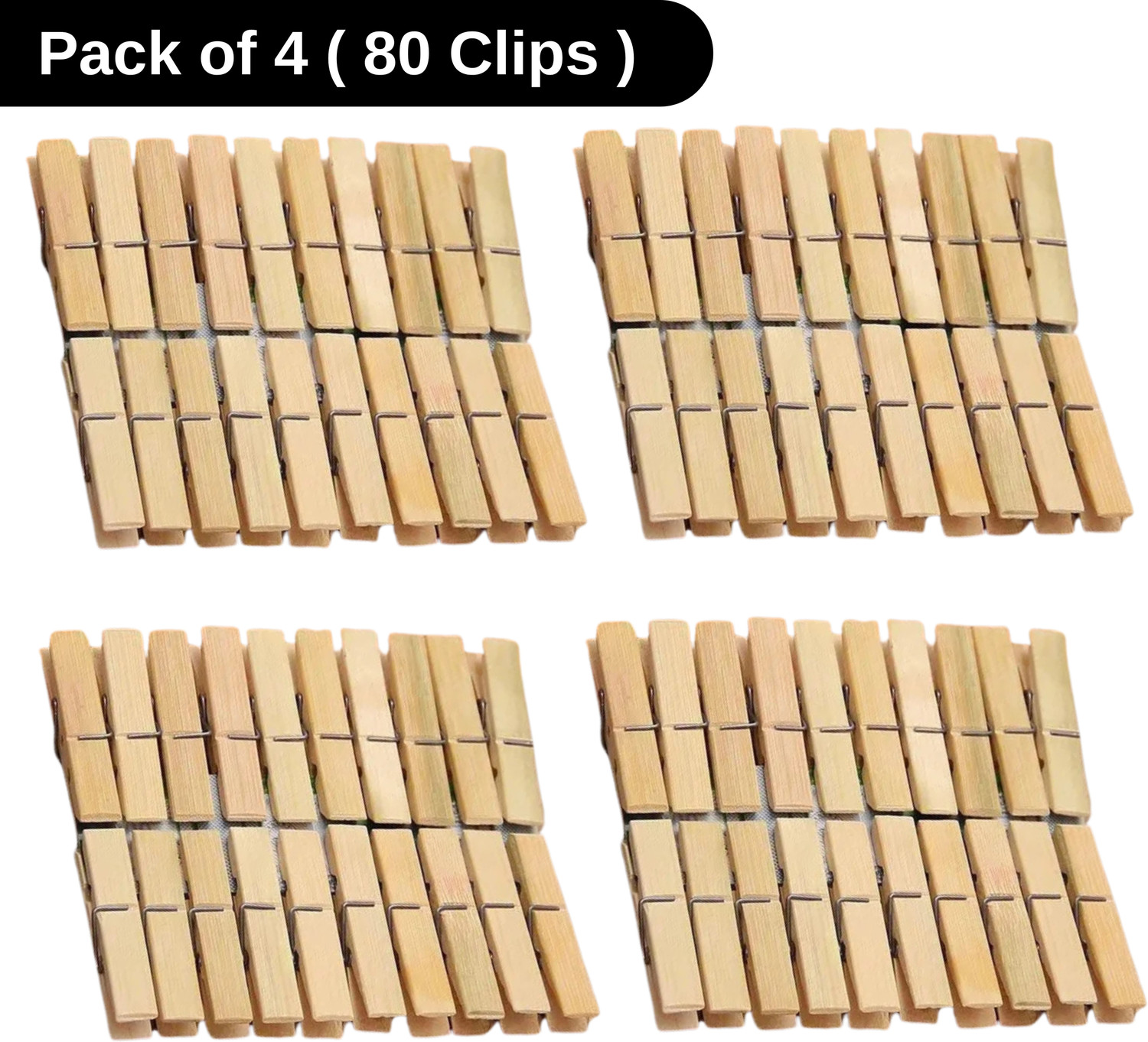 Image of Nusa Kerala's Pride of Traditional-Famous Standard Bamboo Wooden Clip Cloth Drying Bamboo Cloth Clips