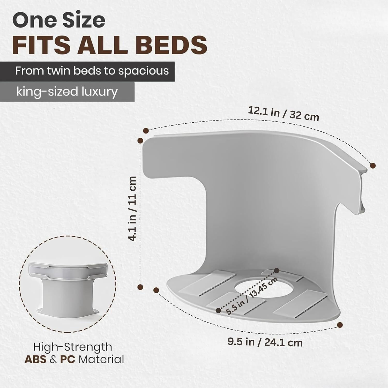 Image of CLOUDHOME Bed Sheet Holder Non-Slip Mattress Sheet Lock | One Size Fits All Beds Set of 4 Polypropylene Cloth Clips