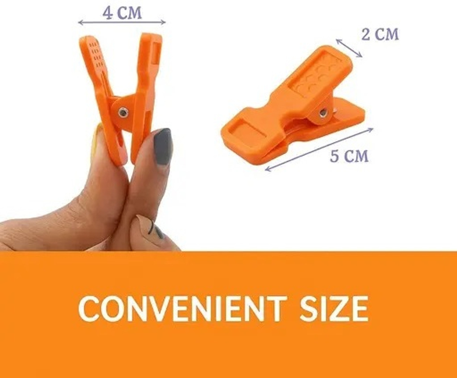Image of Stysol Heavy Duty (Multi 60 Pcs) Non Slip Plastic Clothes Drying Clips Plastic Cloth Clips