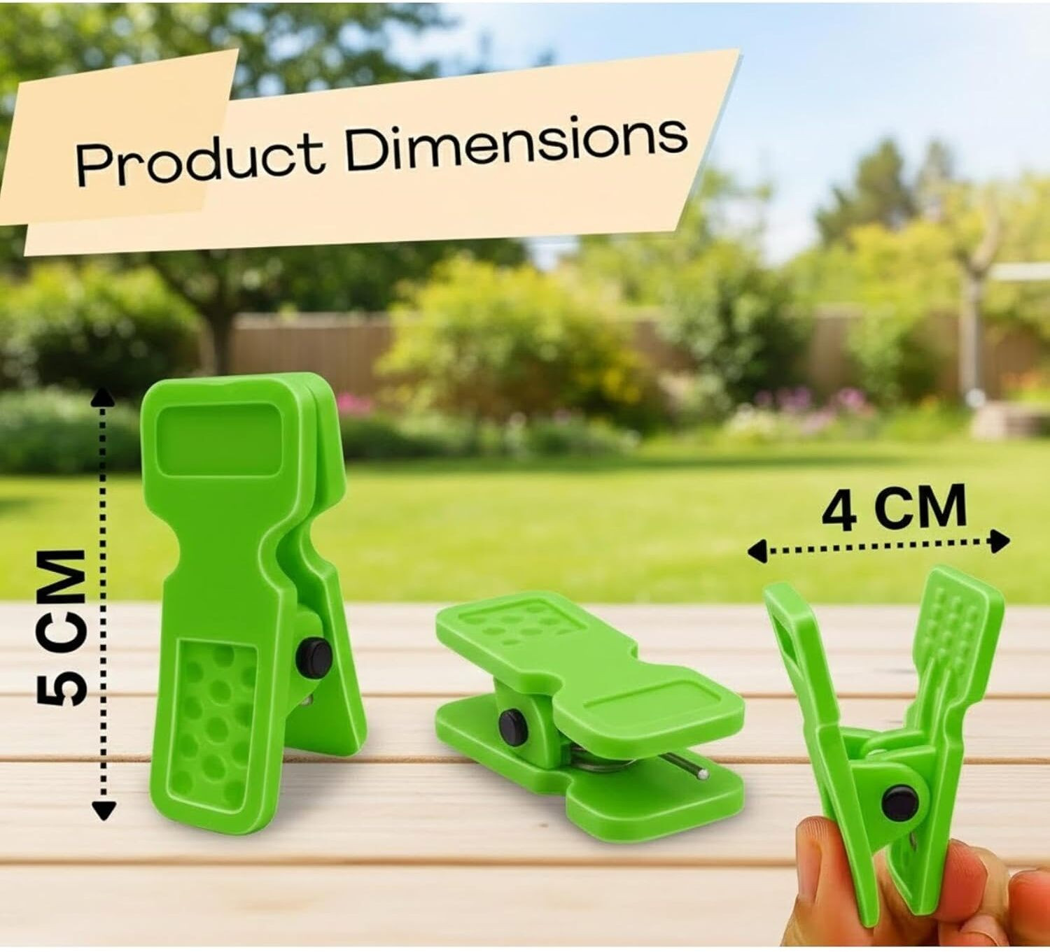 Image of THE LOCAL KITCHEN The Local Kitchen Heavy Duty Cloth Clips Plastic Cloth Clips