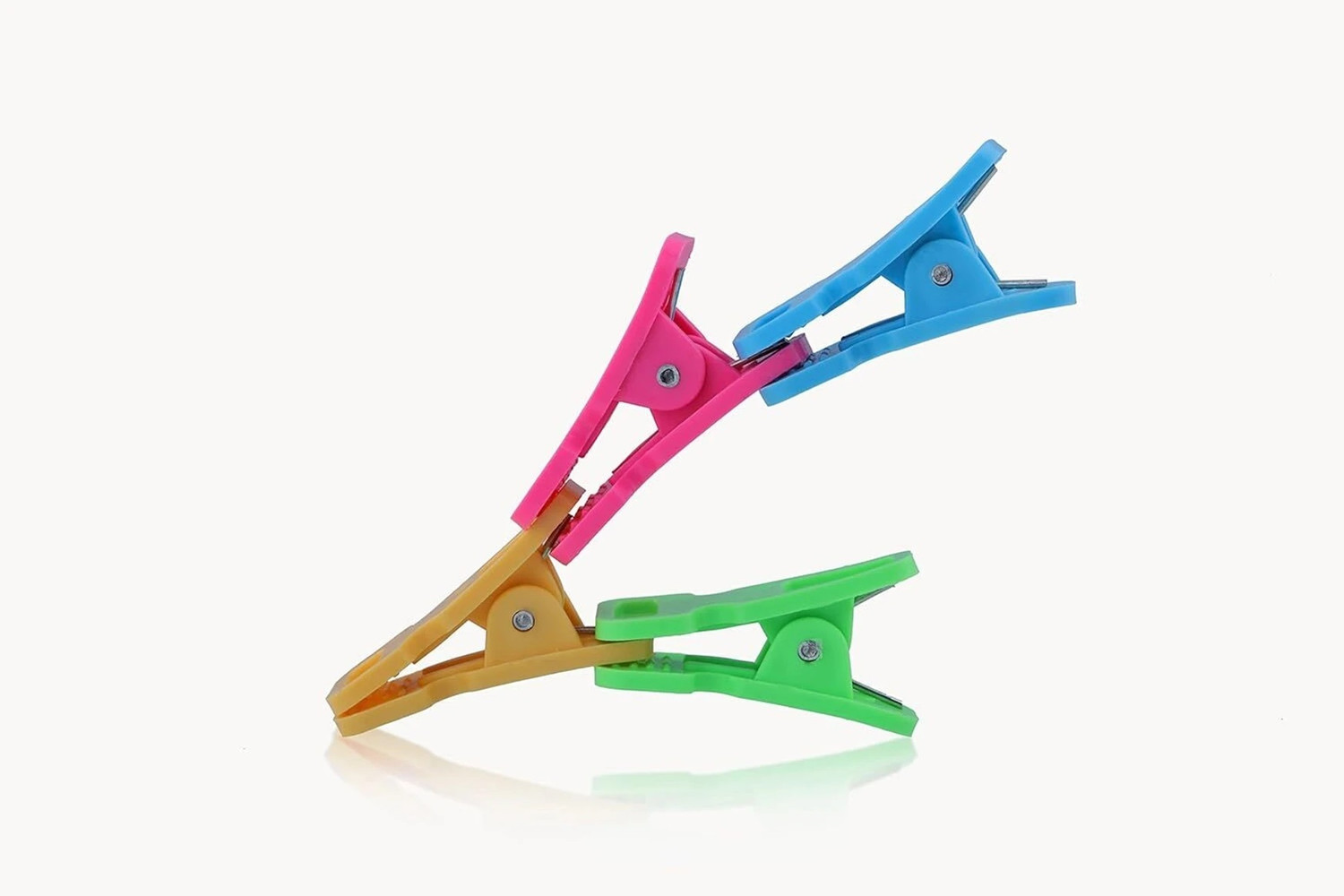 Image of Stysol Heavy Duty (Multi 60 Pcs) Non Slip Plastic Clothes Drying Clips Plastic Cloth Clips