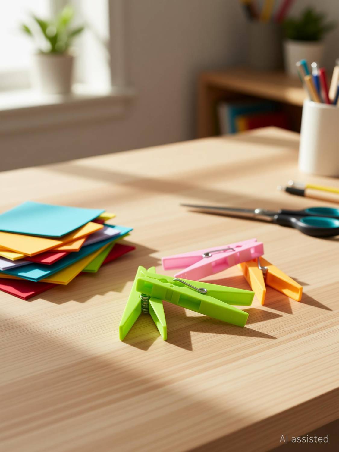 10cr Plastic Cloth Clips