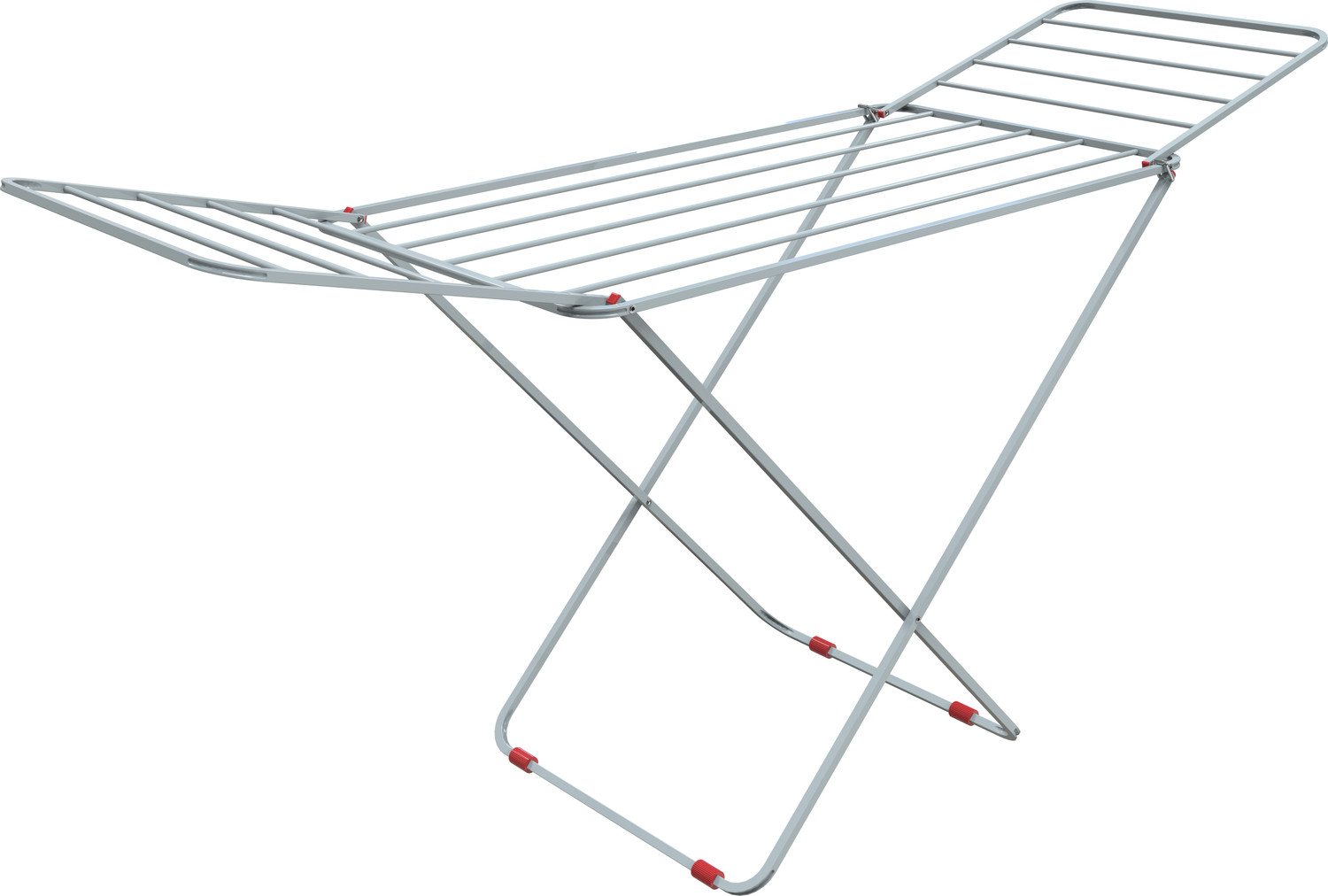 Image of PROJAIN STEEL Steel Floor Cloth Dryer Stand Mild Steel - Gray