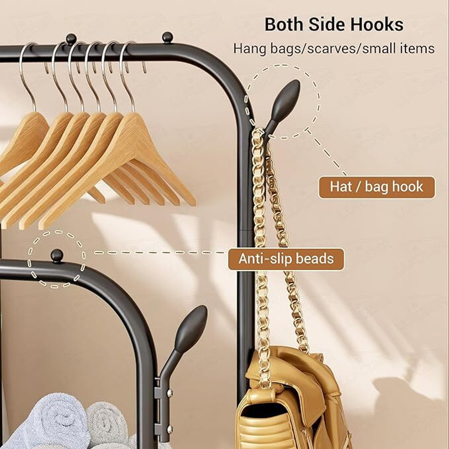 Image of LUKZER Steel Floor Cloth Dryer Stand MGS-008