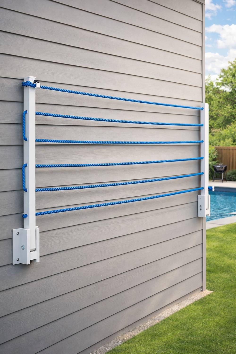 Rtadhekripa Steel Wall Cloth Dryer Stand 2 - Image 1