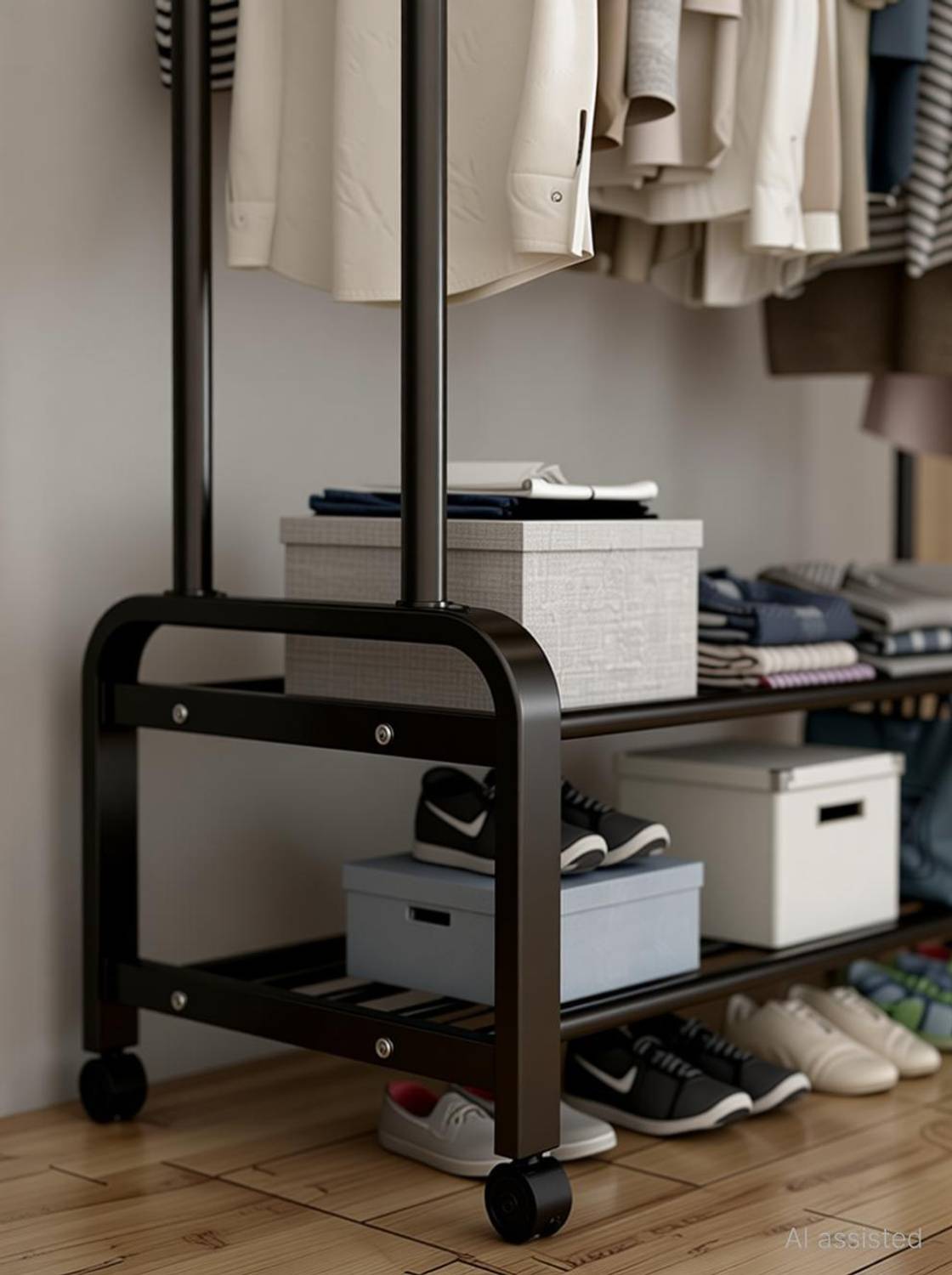 KriShyam Steel Floor Cloth Dryer Stand - Image 3