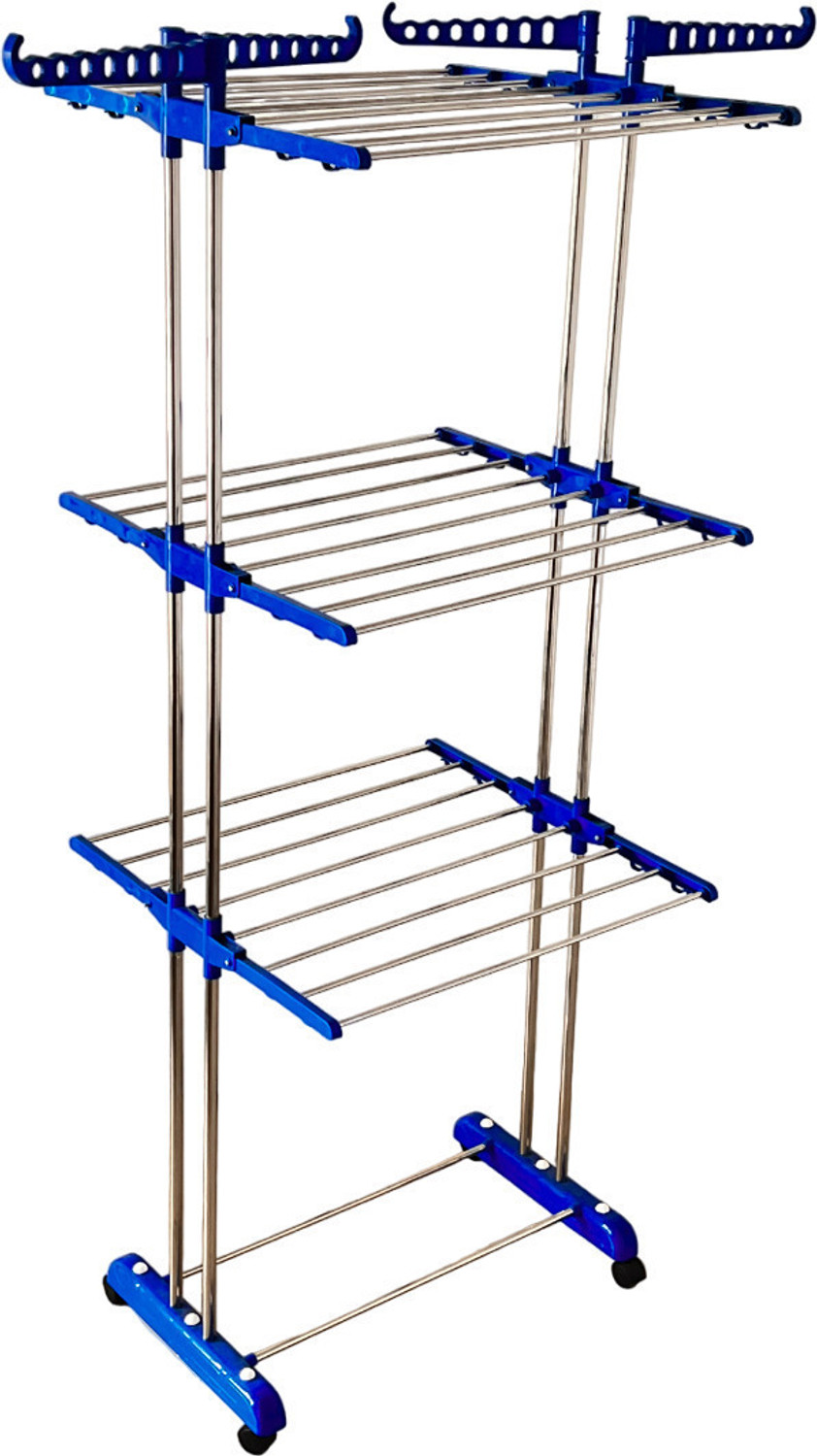 Image of FAVOUR Steel Floor Cloth Dryer Stand 90004