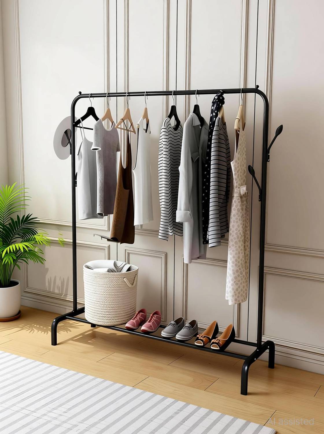 LUKZER Steel Floor Cloth Dryer Stand - Image 2