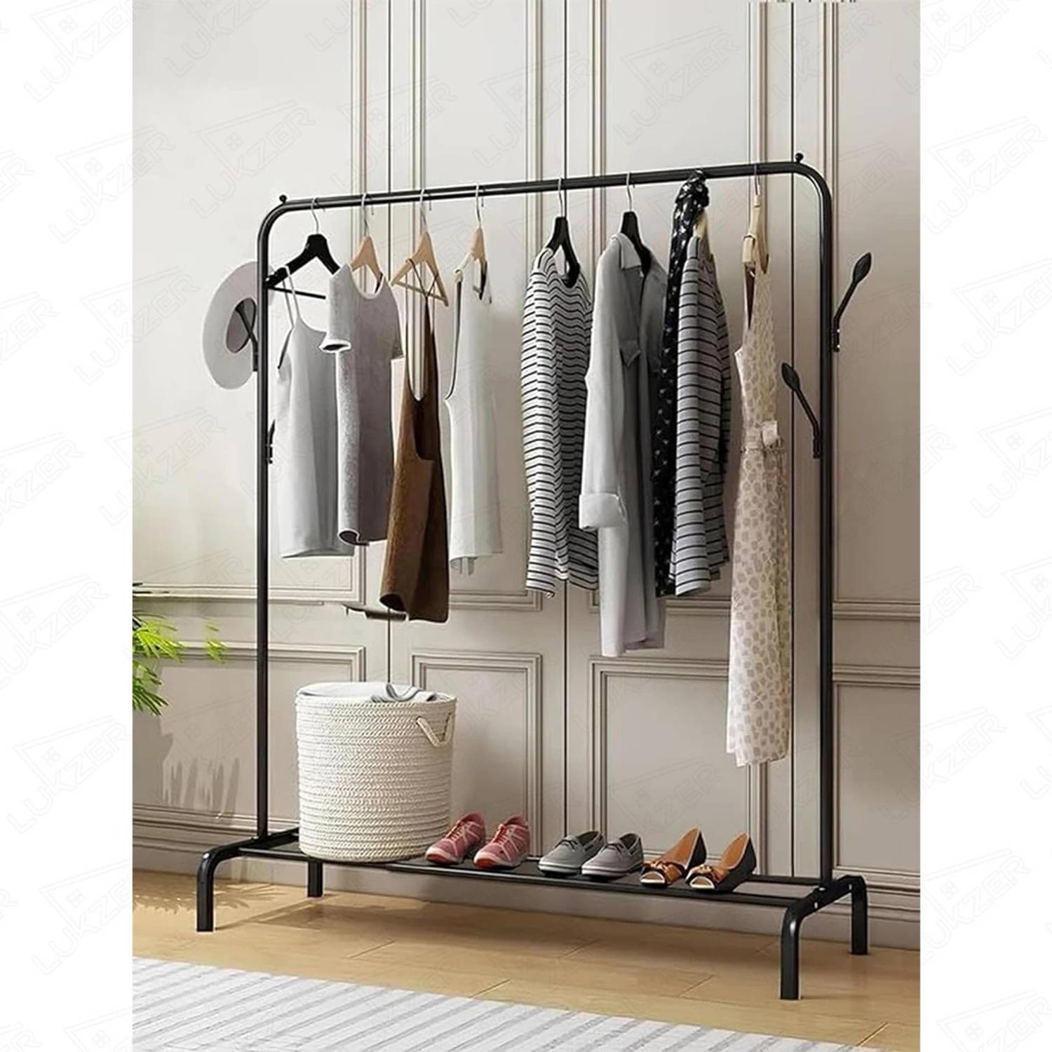 LUKZER Steel Floor Cloth Dryer Stand - Image 3