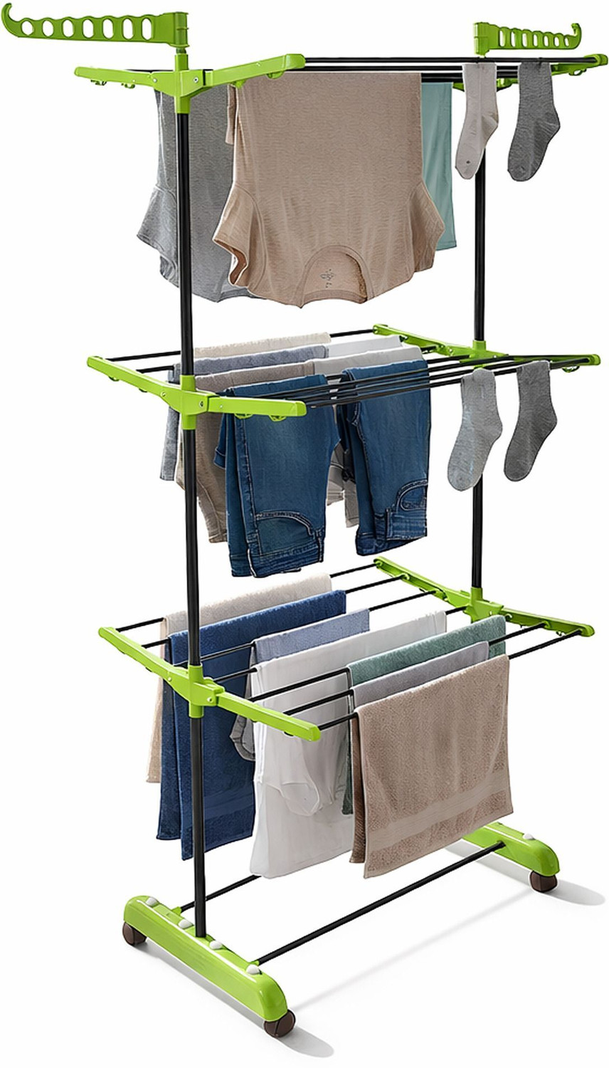 Image of Homlix Steel Floor Cloth Dryer Stand DryQuick