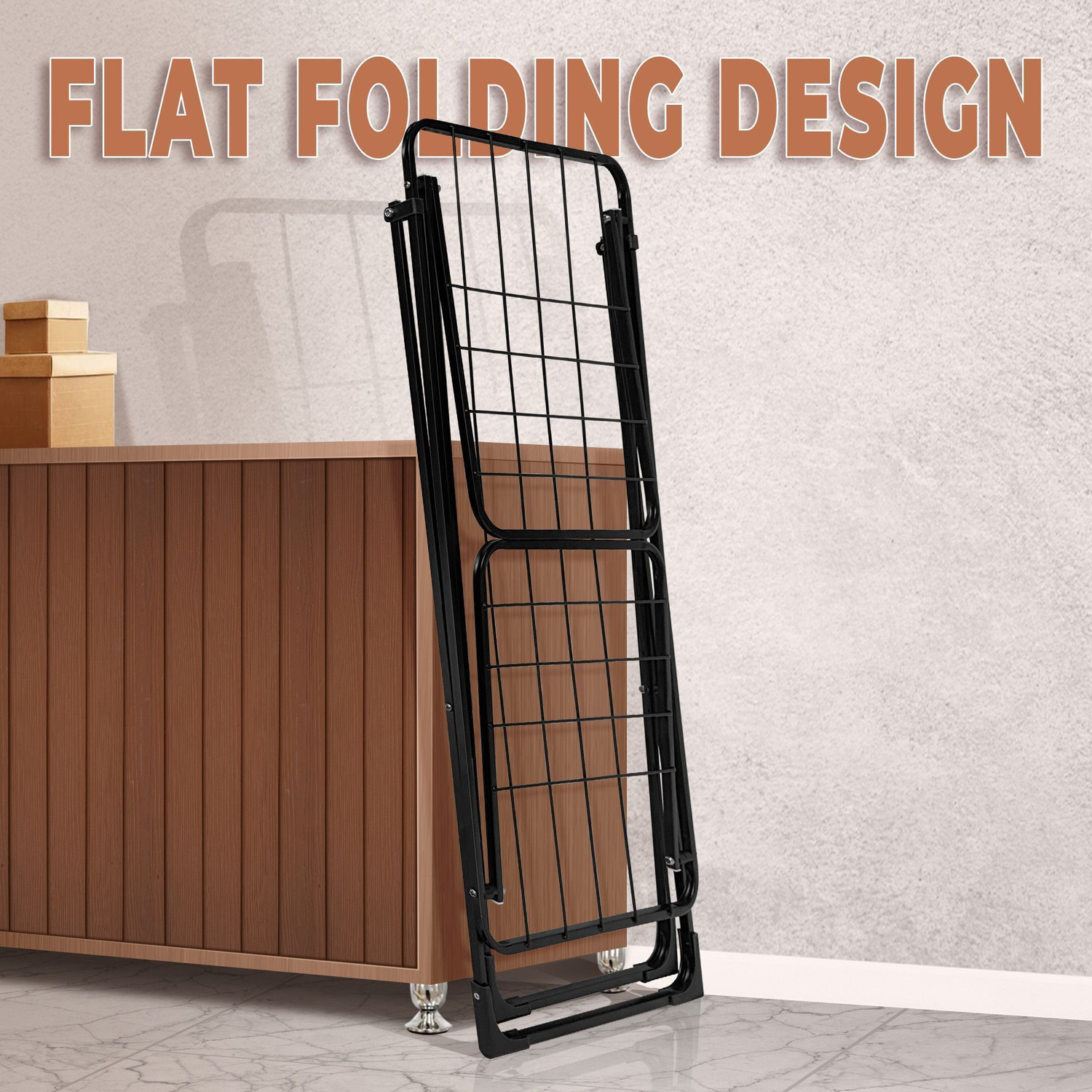 Image of Homlix Steel Floor Cloth Dryer Stand DrySwift