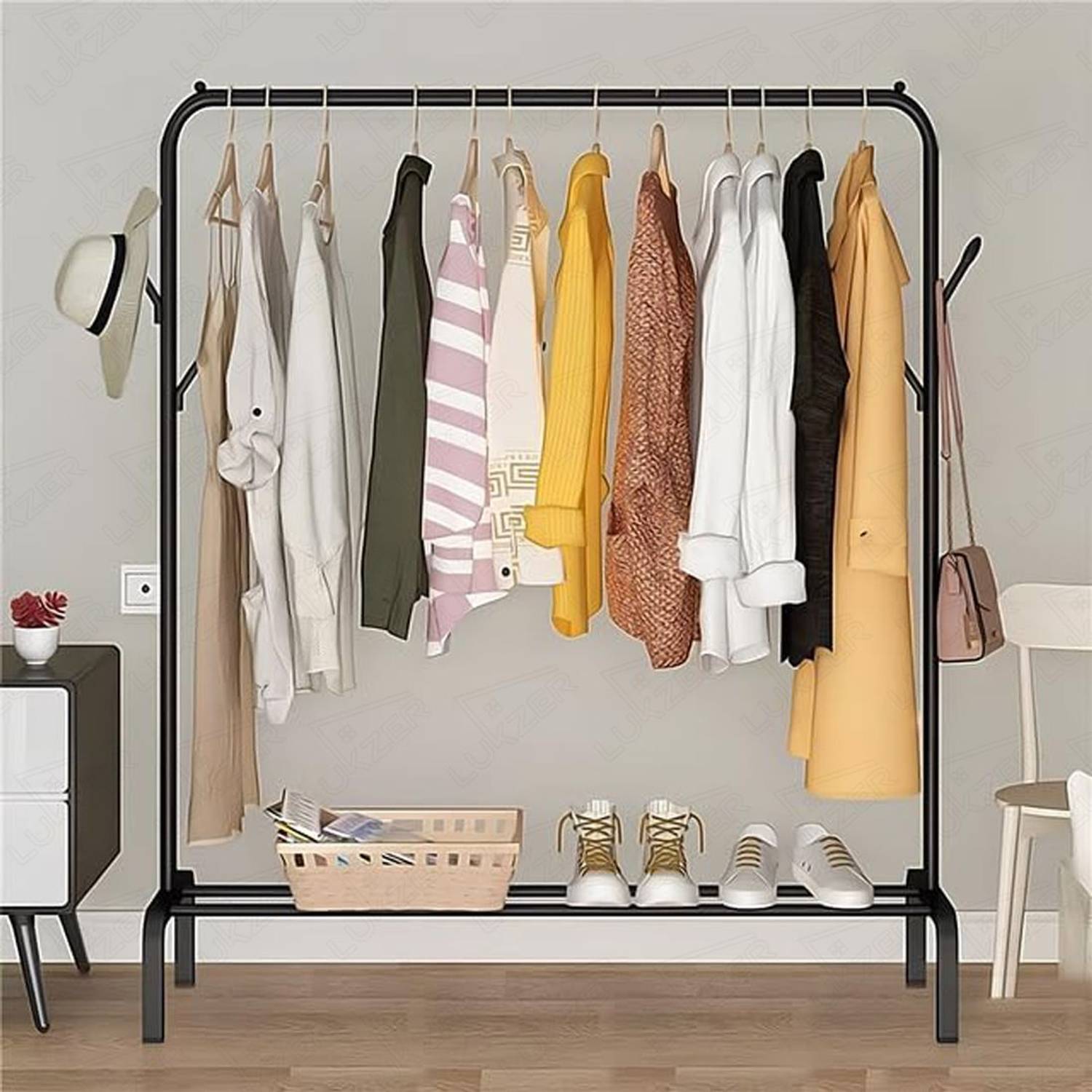 LUKZER Steel Floor Cloth Dryer Stand - Image 5
