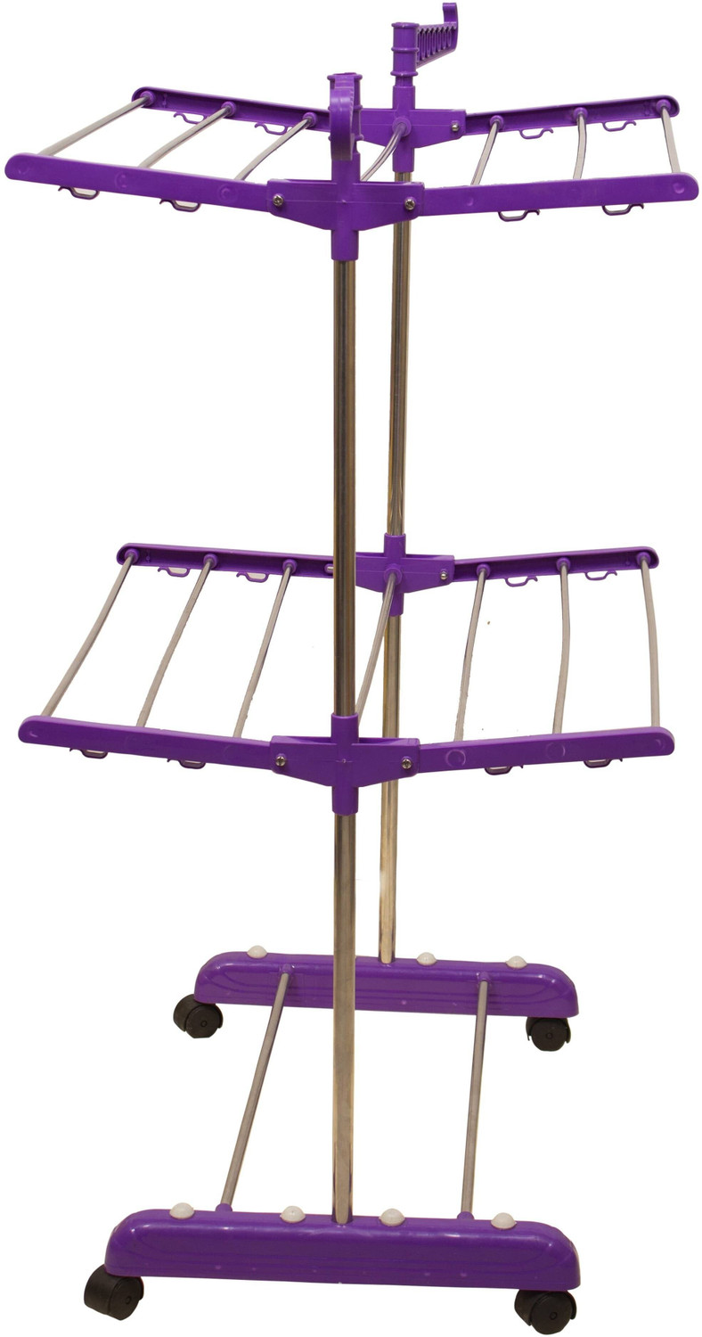Image of Unizone Steel, Aluminium, Plastic Floor Cloth Dryer Stand - 12 Month Warranty - DV2S Floor Cloth Dryer Stand 900047 - 135