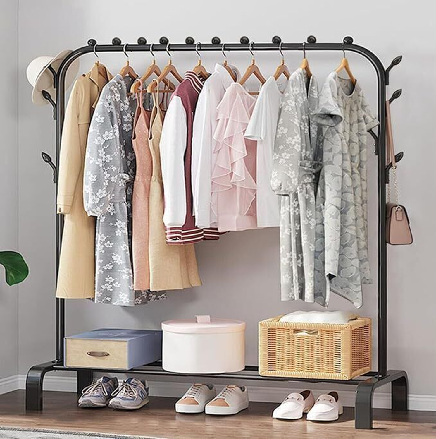 Image of Domera Steel Floor Cloth Dryer Stand Cloth Hanging Stand