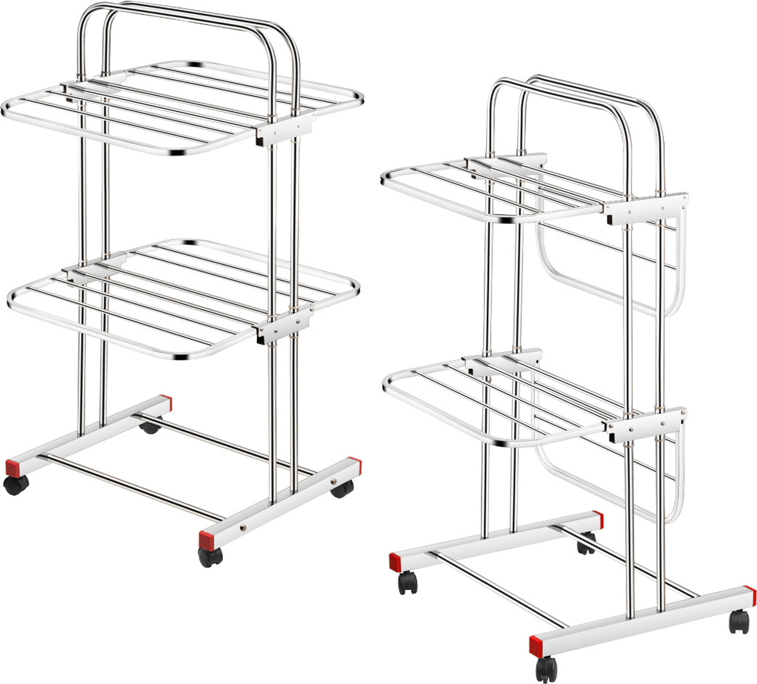 Image of DYRCON Steel Floor Cloth Dryer Stand HEAVY-DUTY PERFORMANCE (3 Tier)