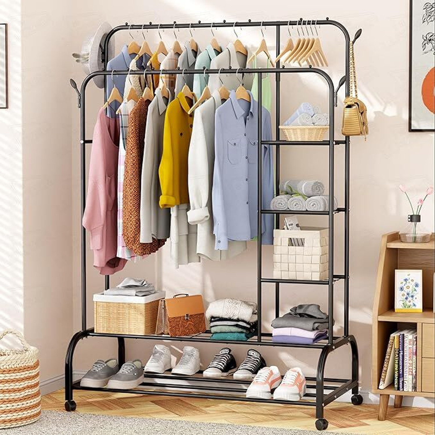 Image of LUKZER Steel Floor Cloth Dryer Stand MGS-008