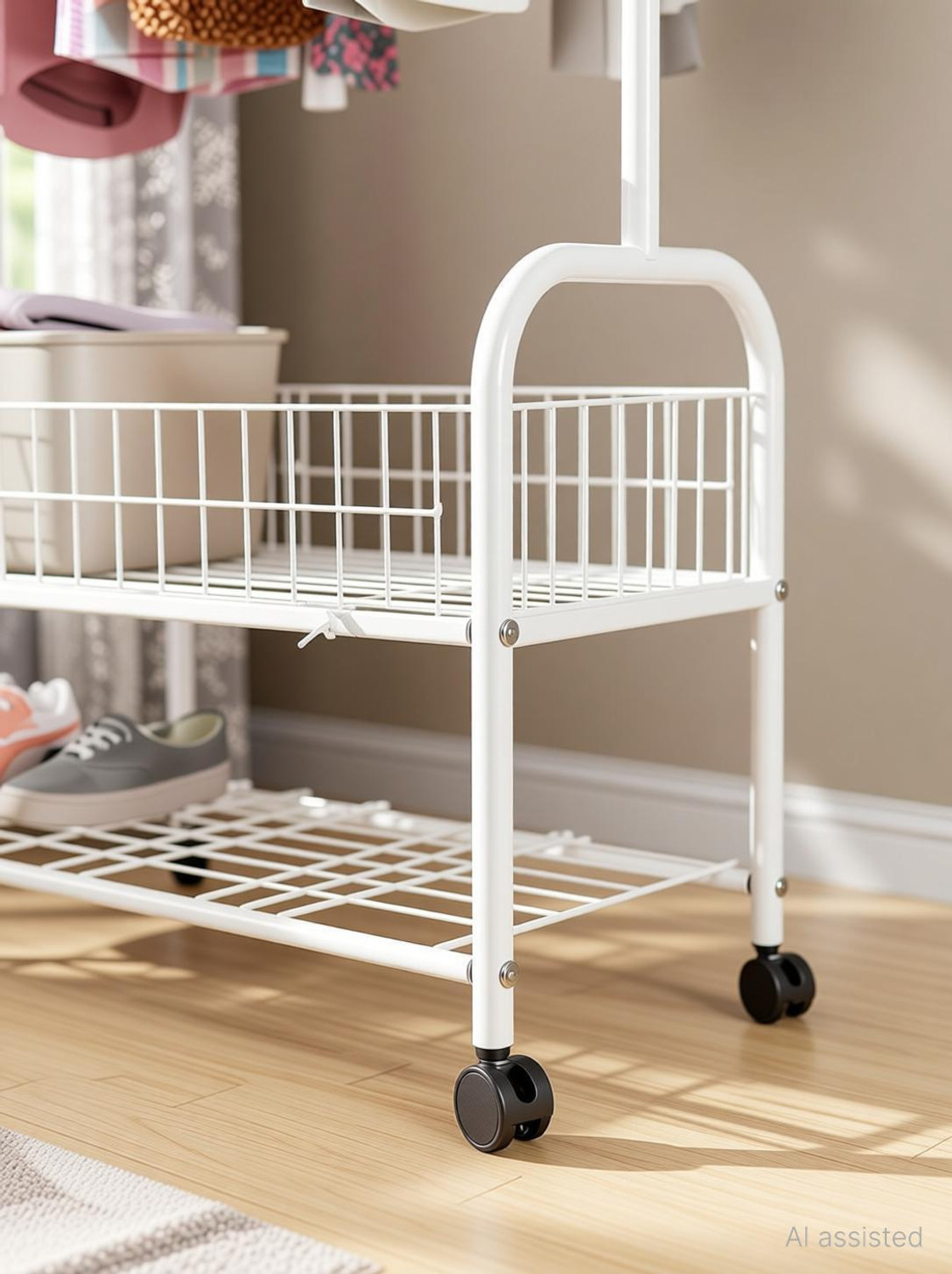 Image of LUKZER Steel Floor Cloth Dryer Stand MGR