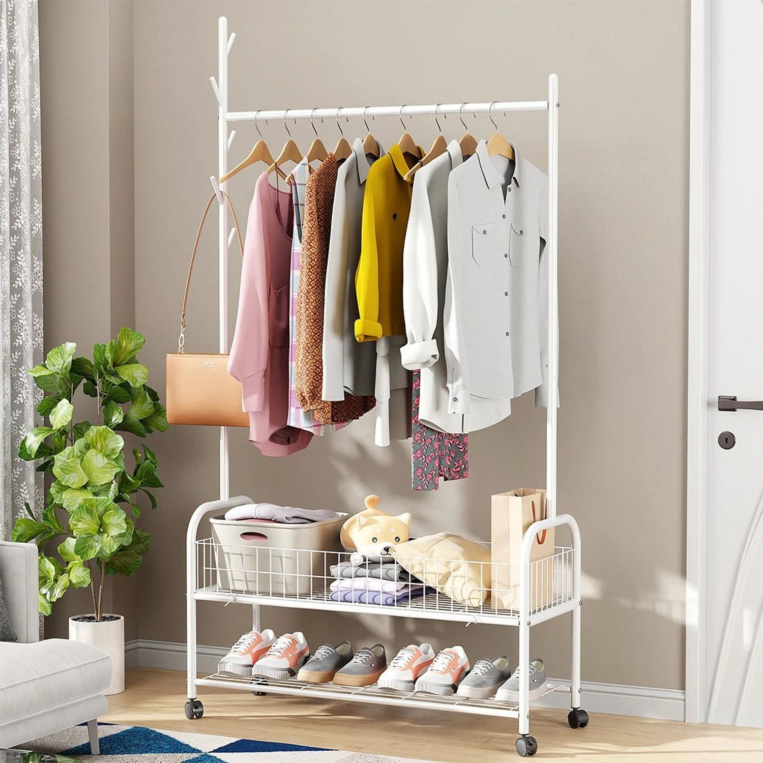 Image of LUKZER Steel Floor Cloth Dryer Stand MGR
